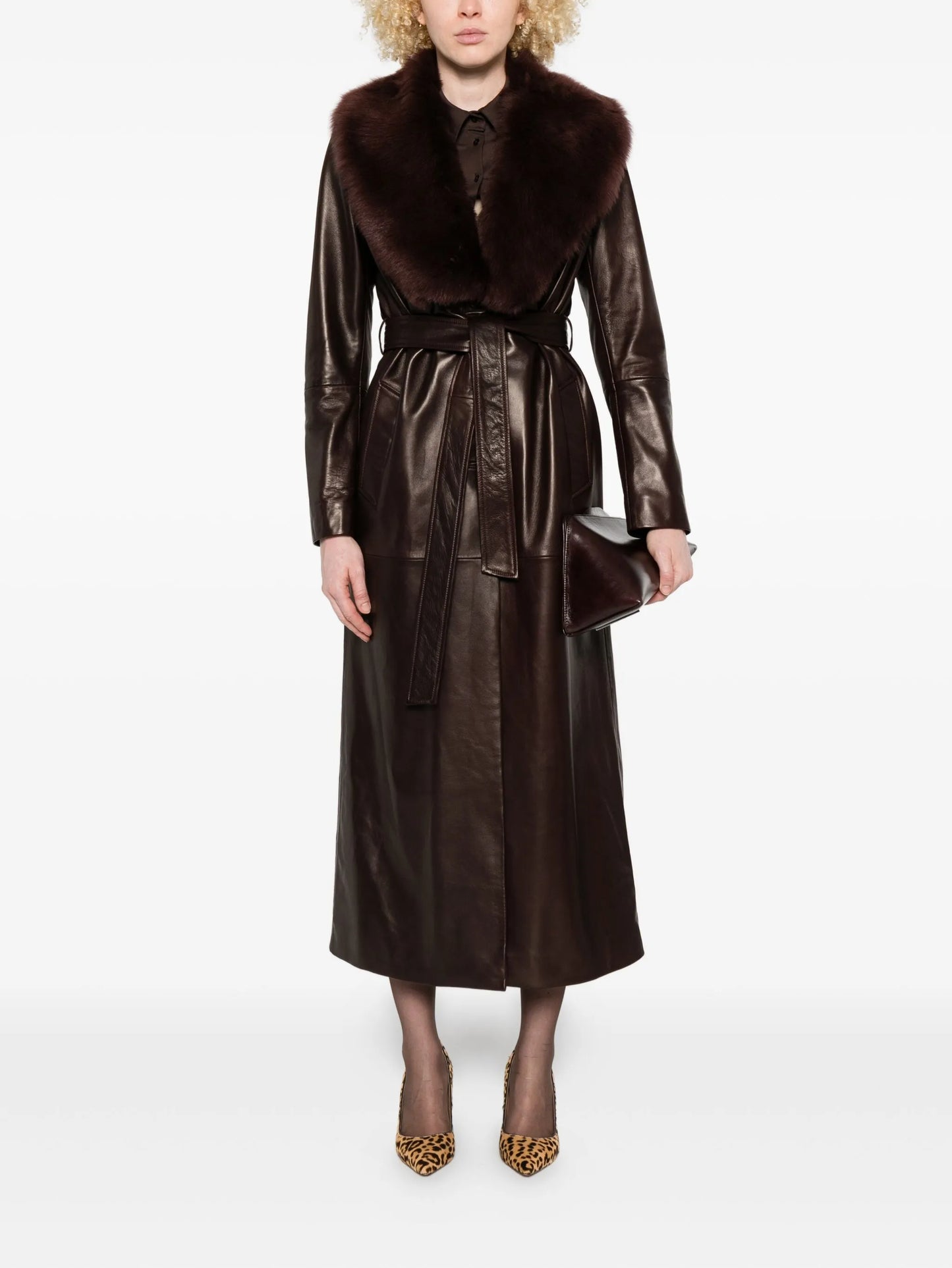 Dakota belted coat