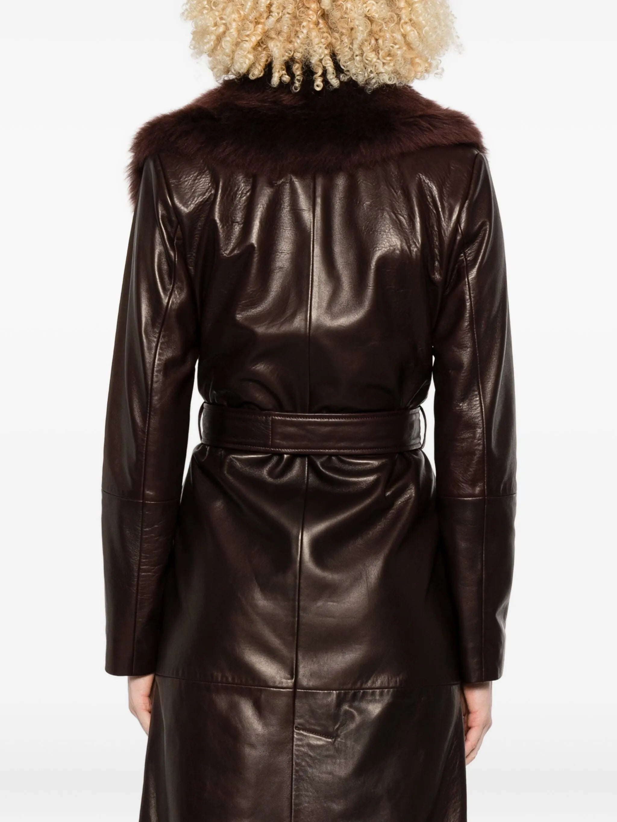 Dakota belted coat