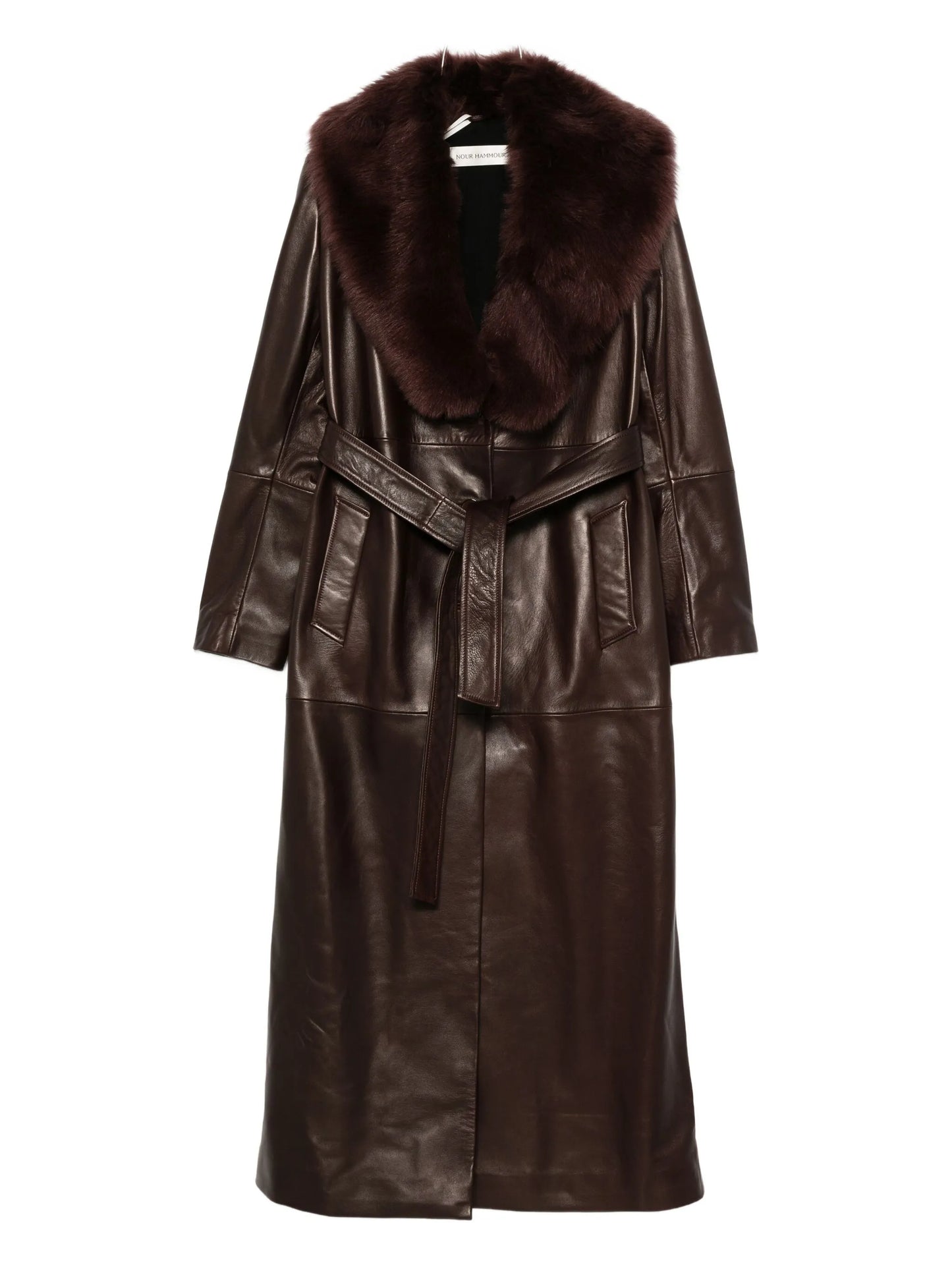 Dakota belted coat