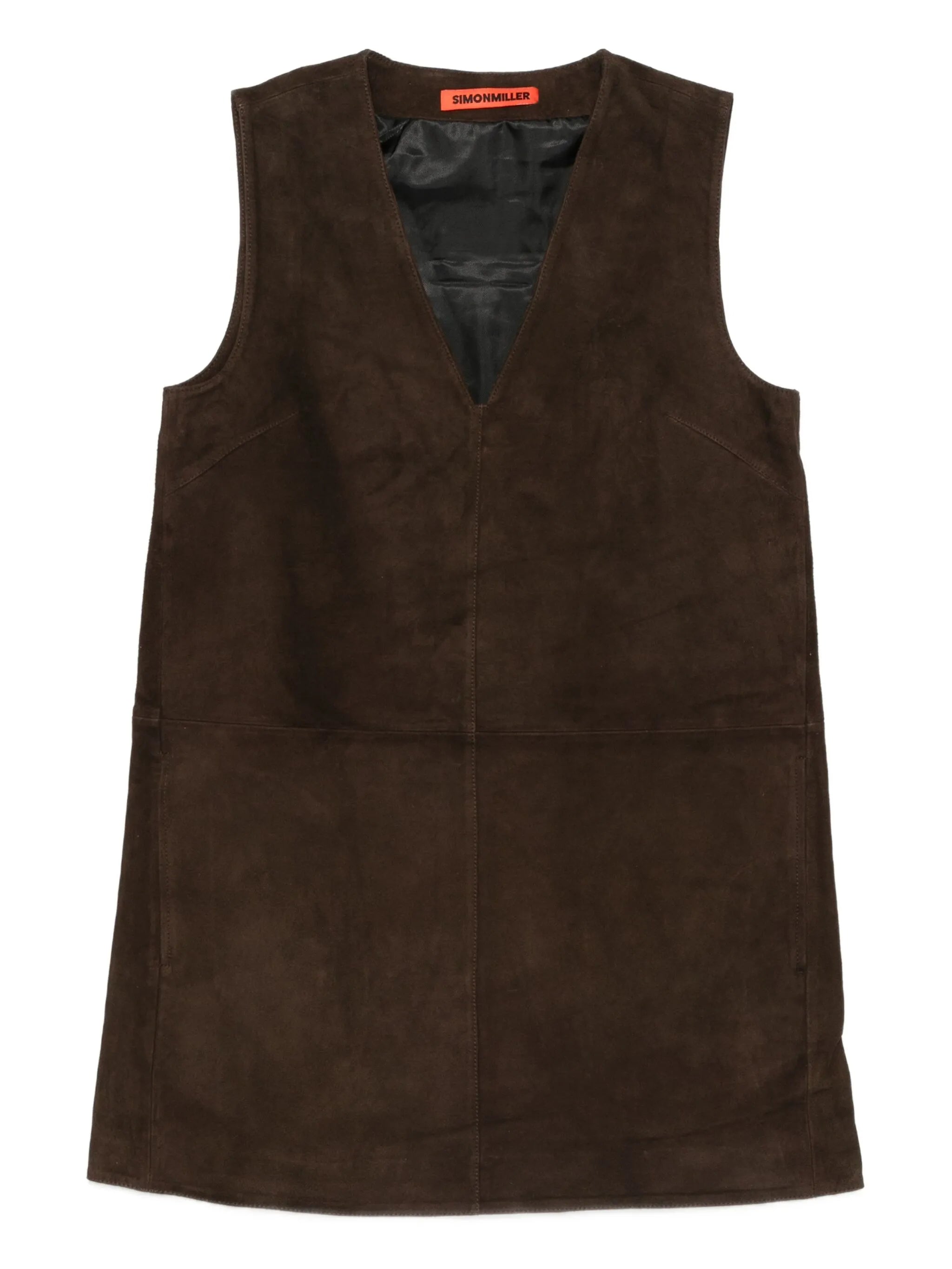 Fountain suede mini dress