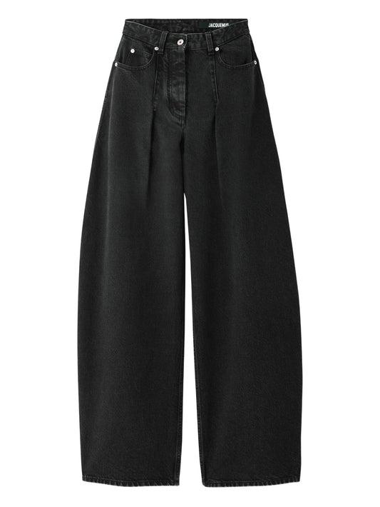 high-rise jeans