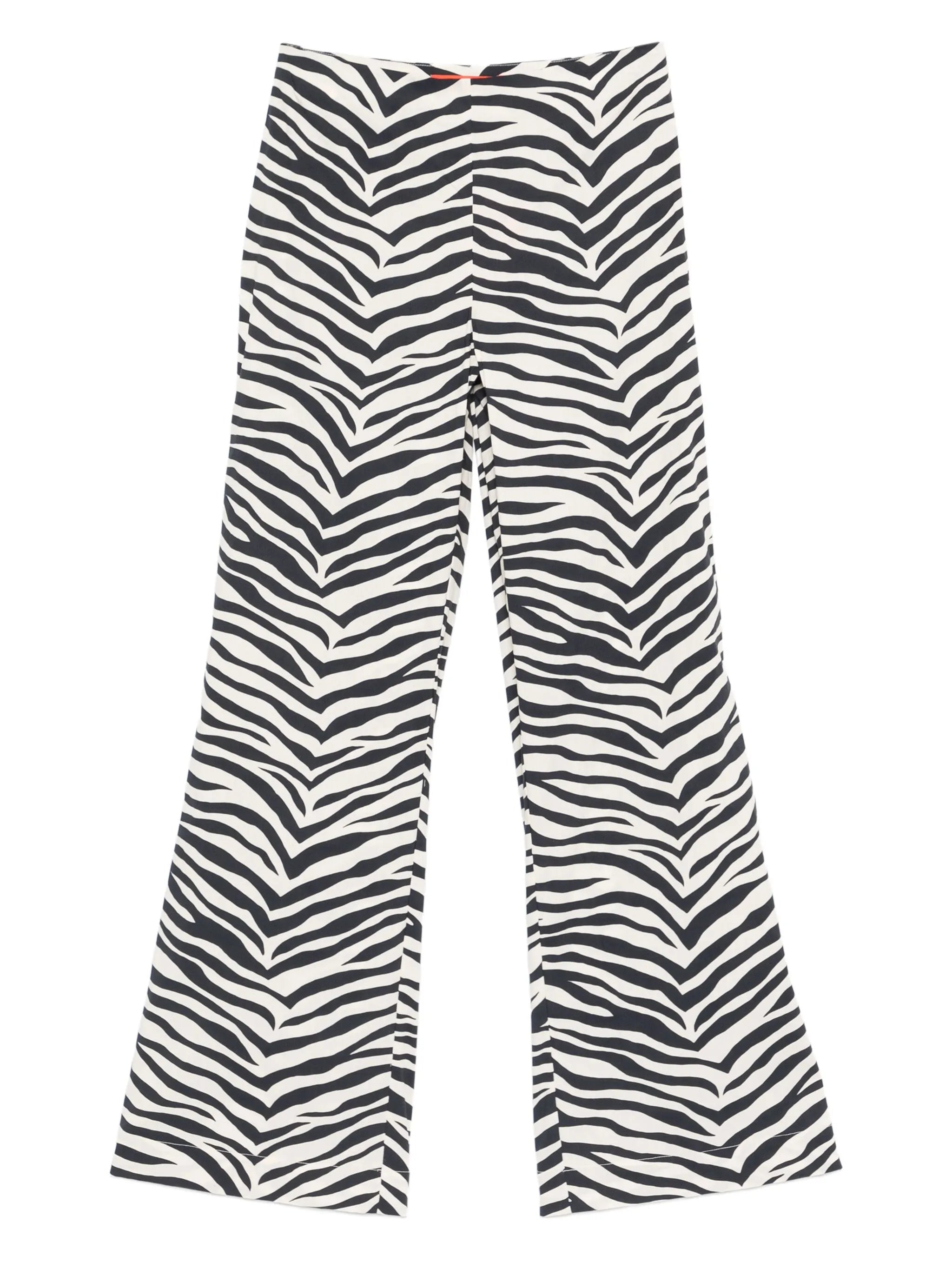 Pia zebra-print trousers
