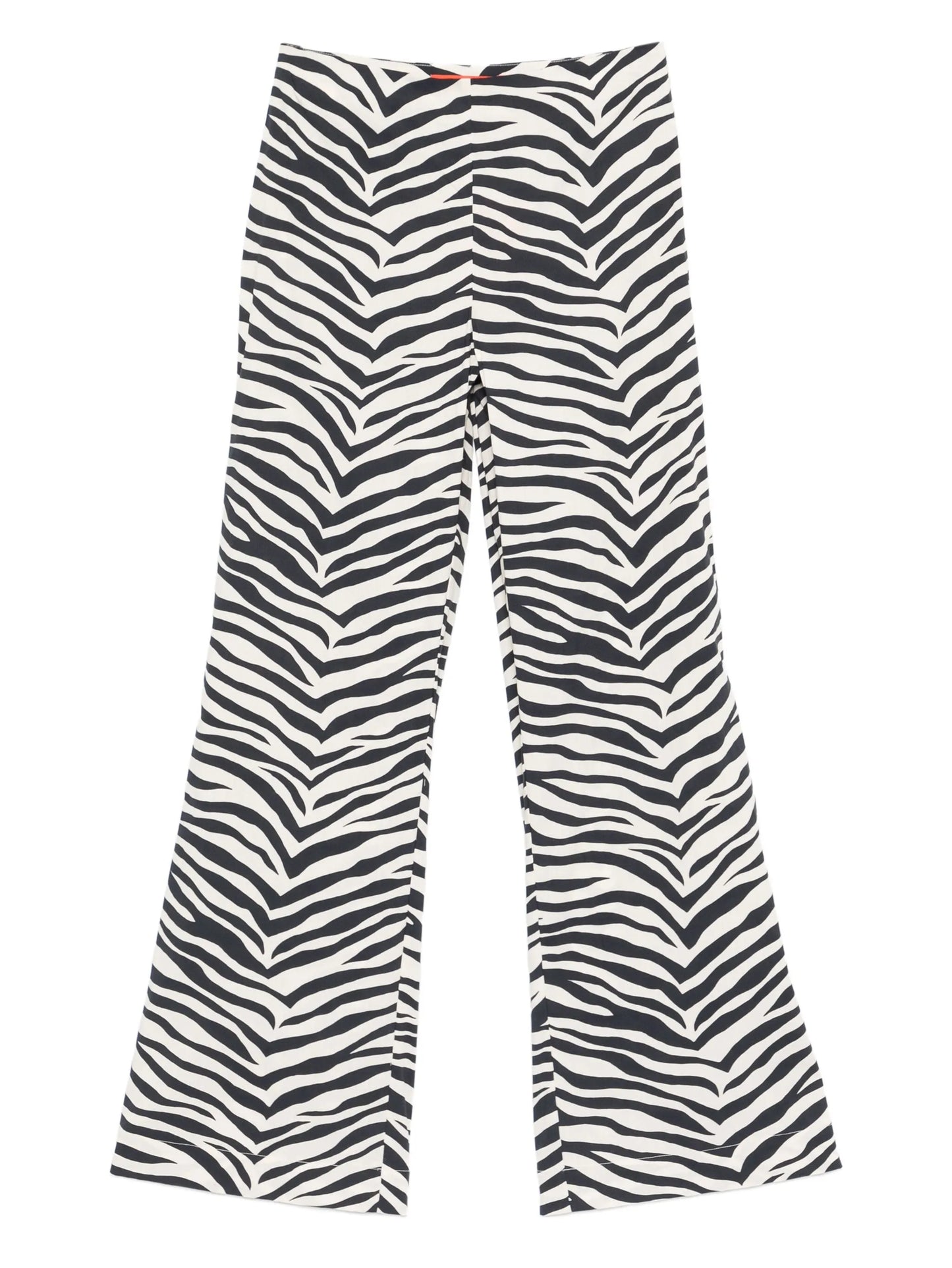 Pia zebra-print trousers