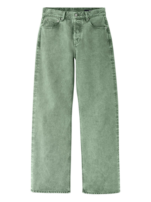 straight-leg jeans