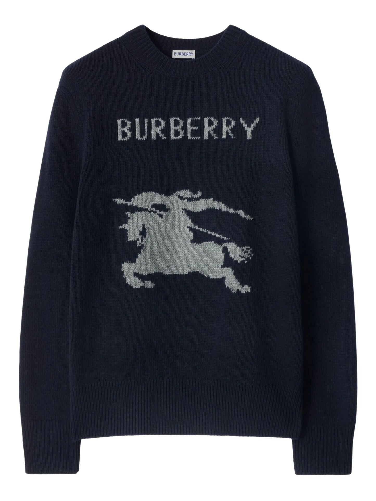 Equestrian Knight-motif sweater