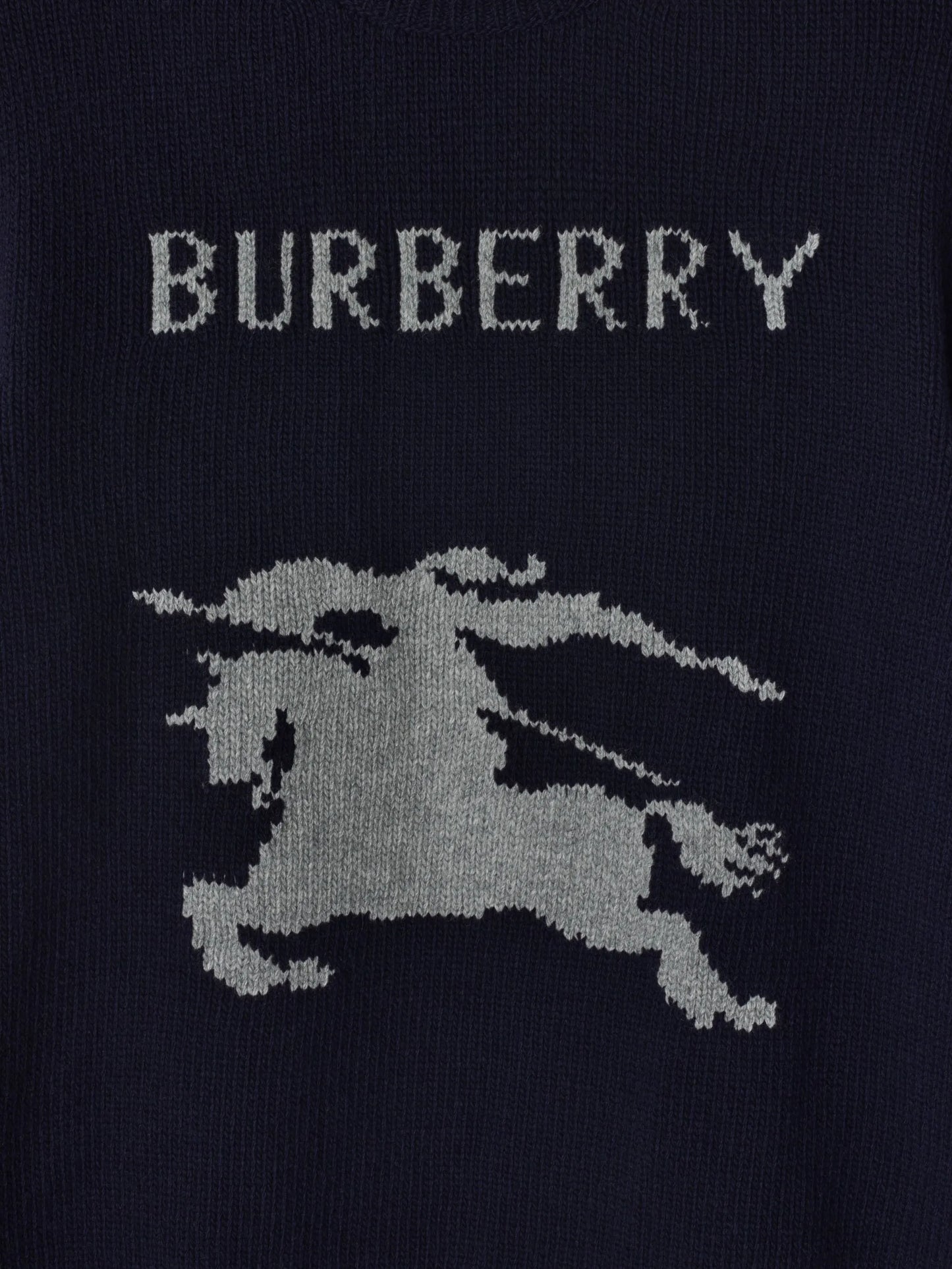 Equestrian Knight-motif sweater