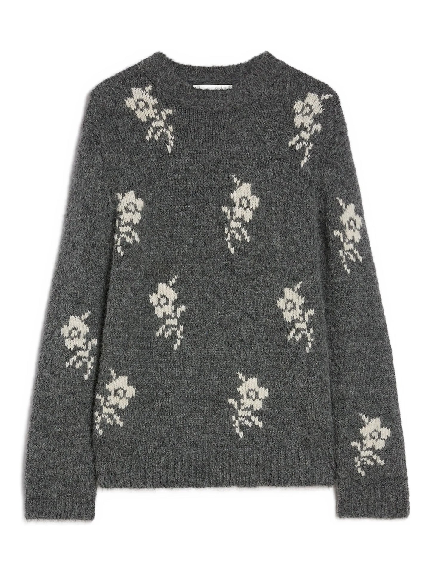 floral sweater