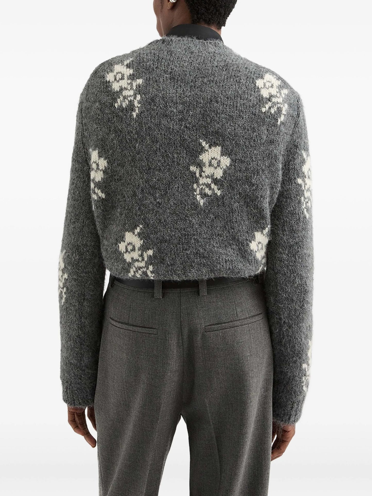 floral sweater