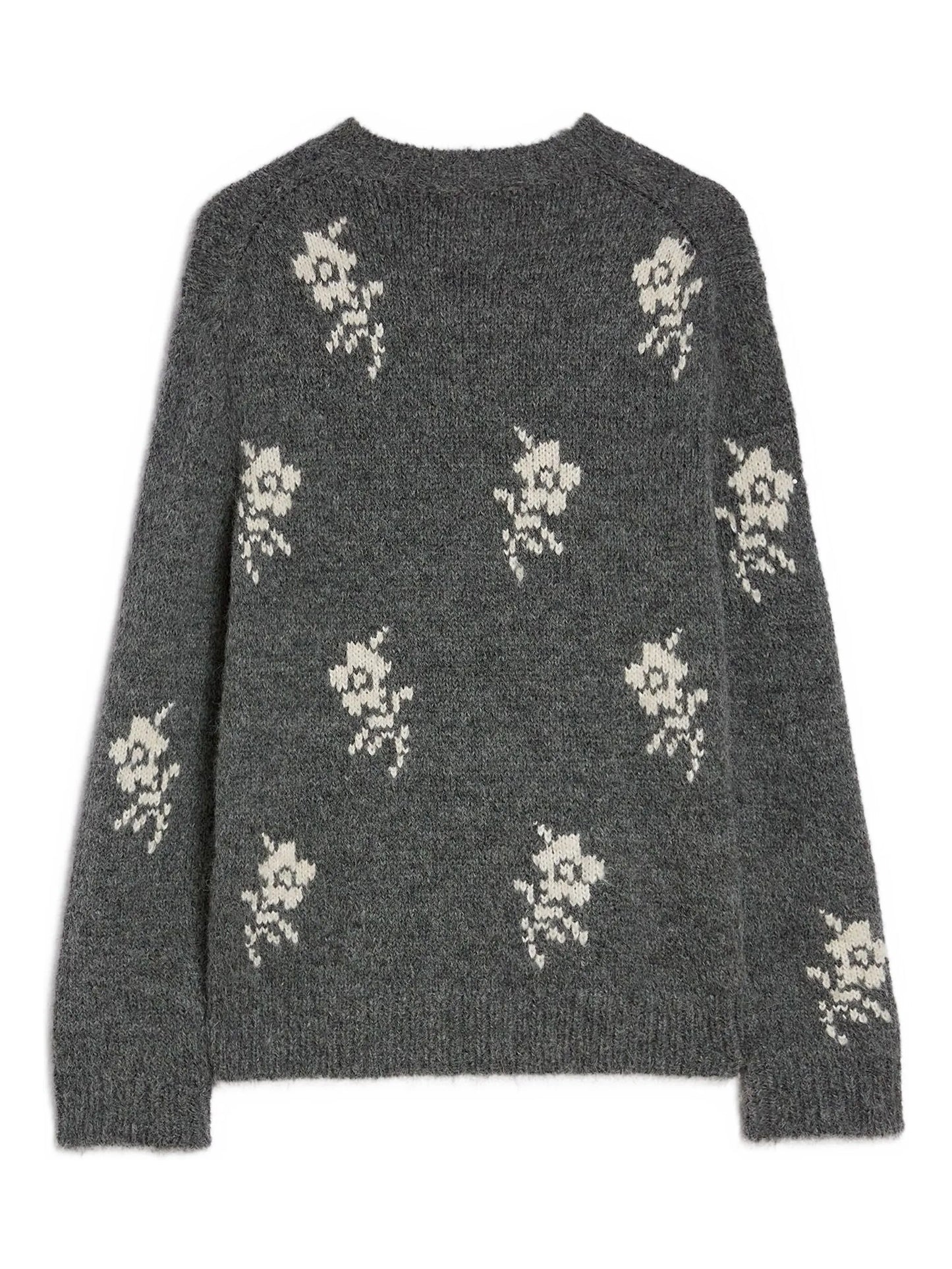 floral sweater