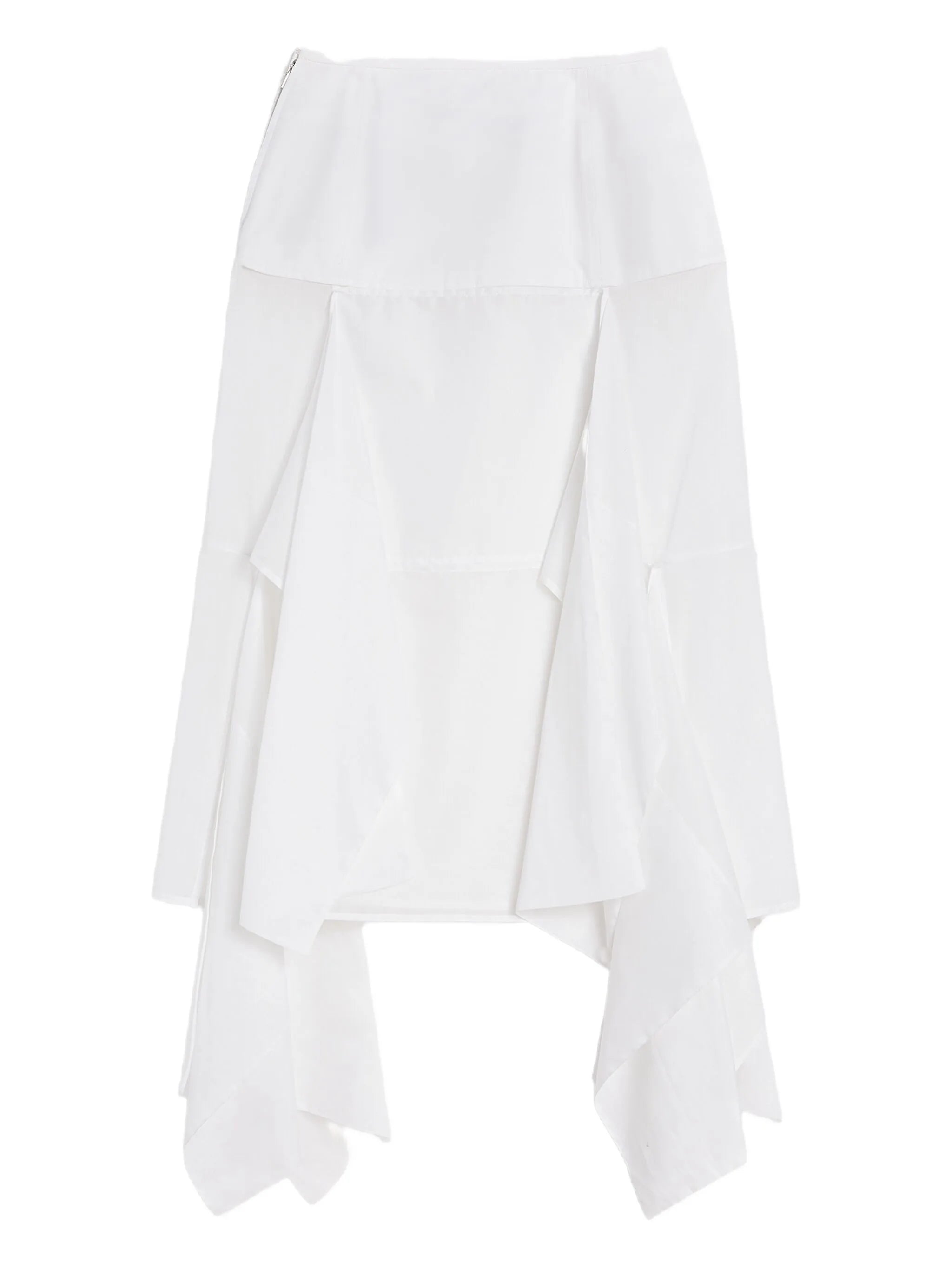 cotton midi skirt