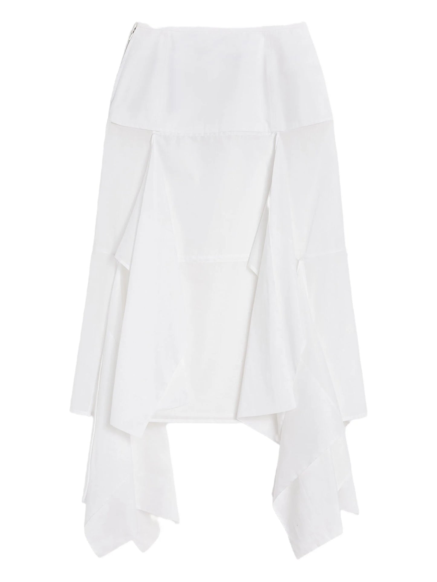 cotton midi skirt