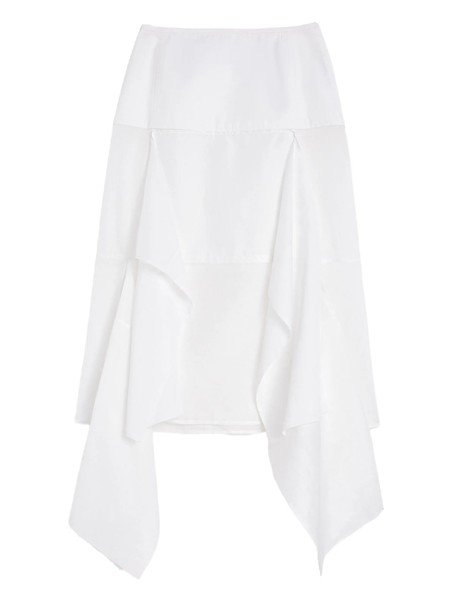 cotton midi skirt