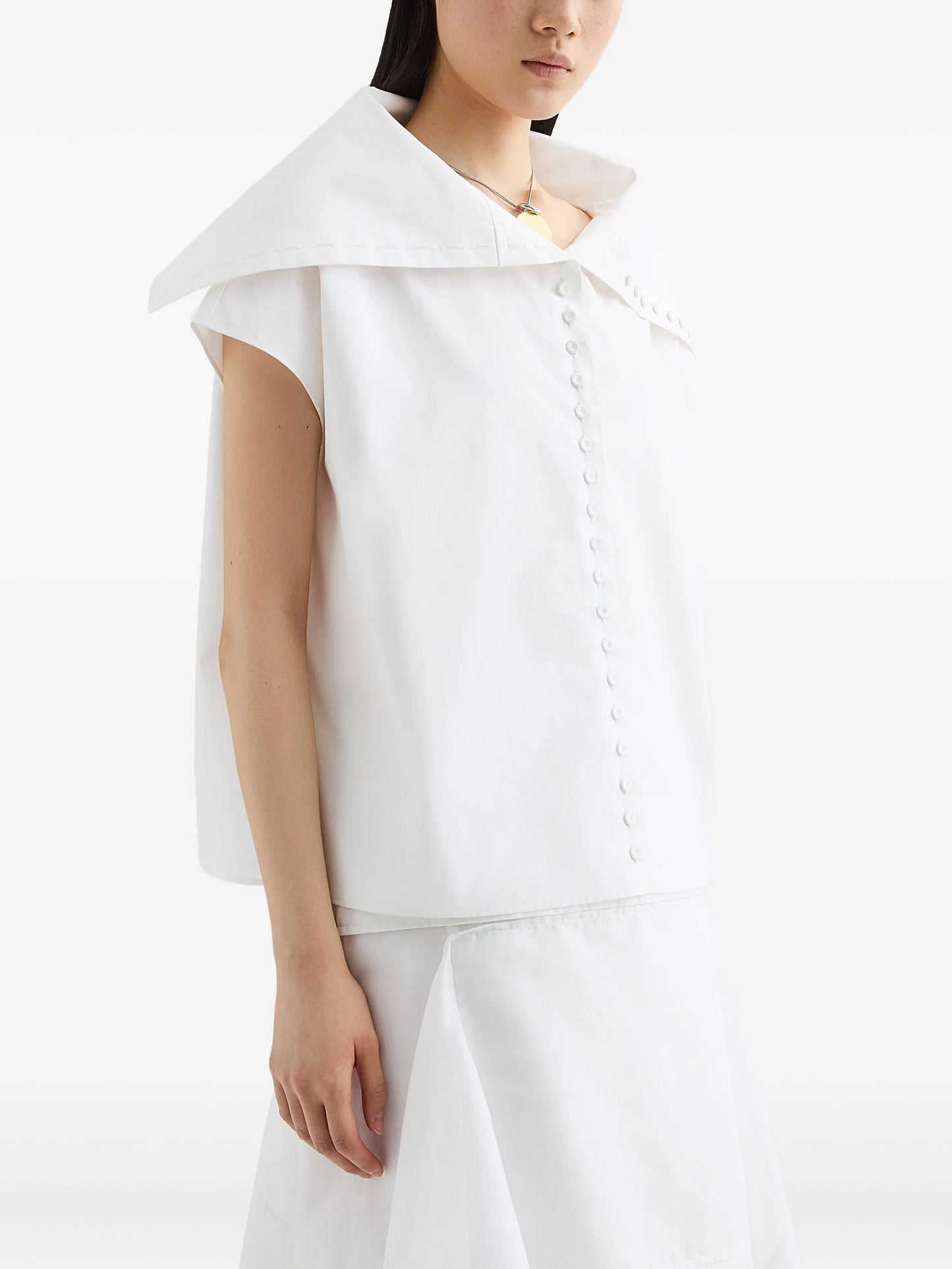 sailor-collar shirt