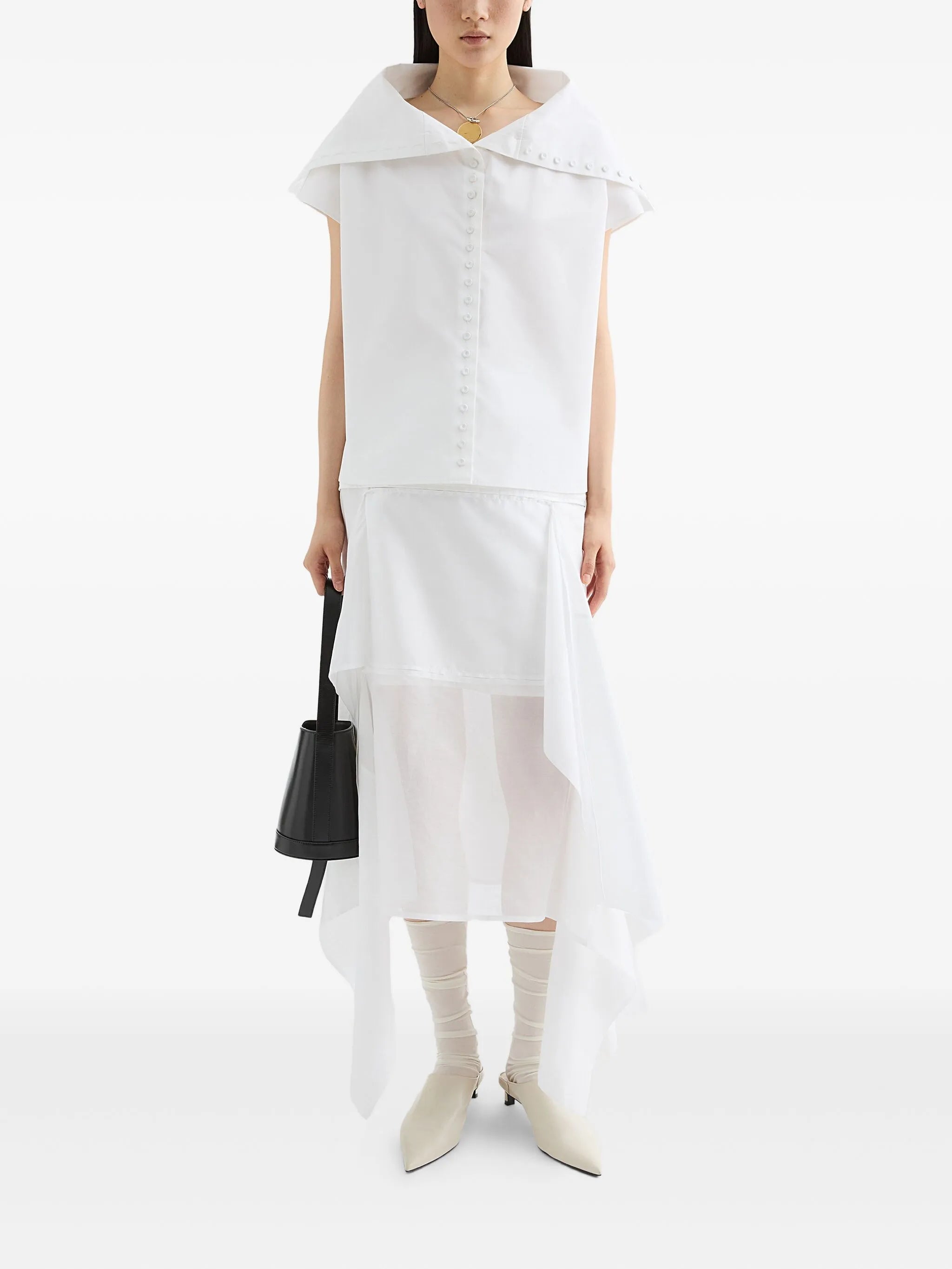 sailor-collar shirt