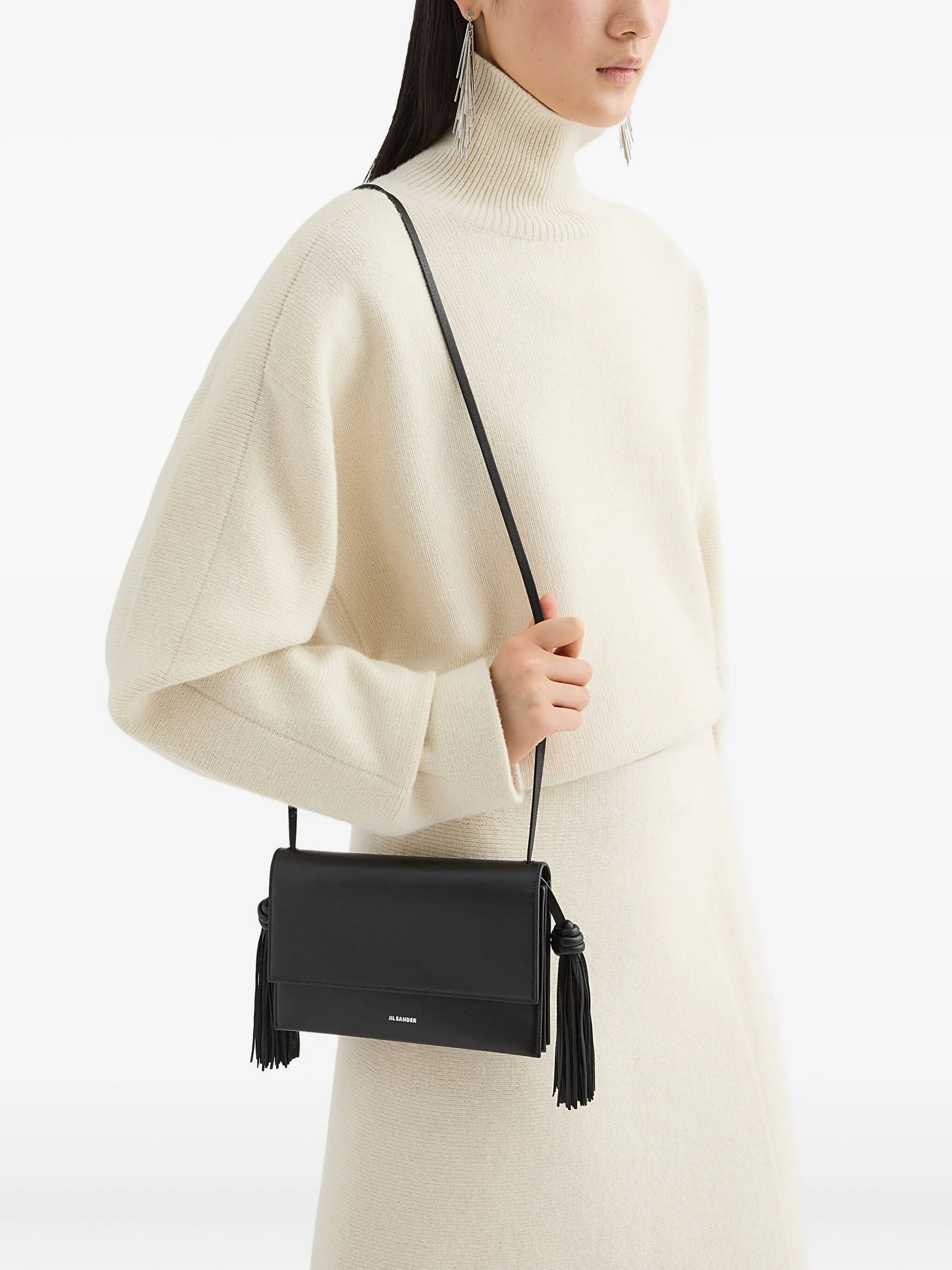 tassel-detailed cross body bag