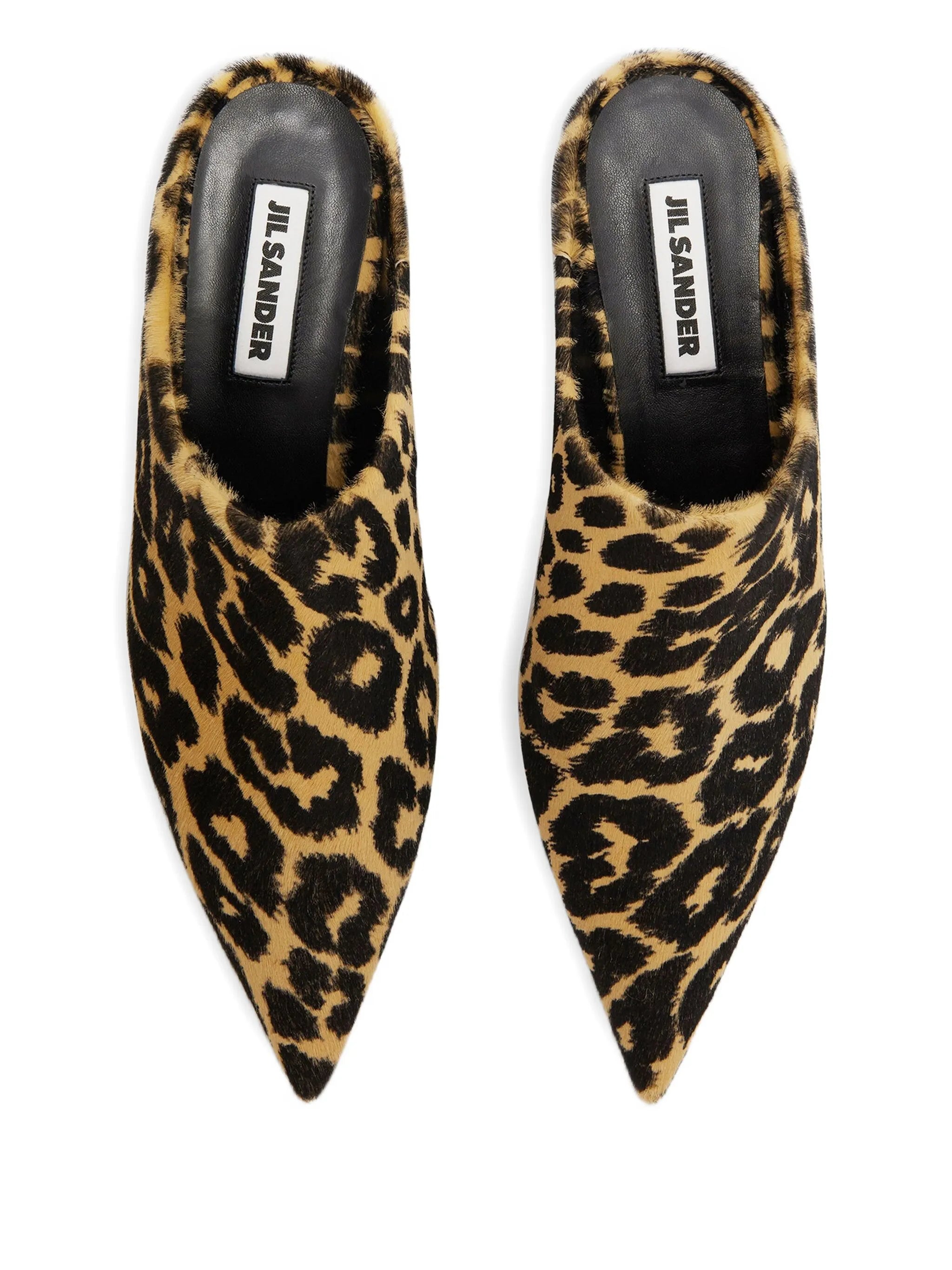 leopard-print mules
