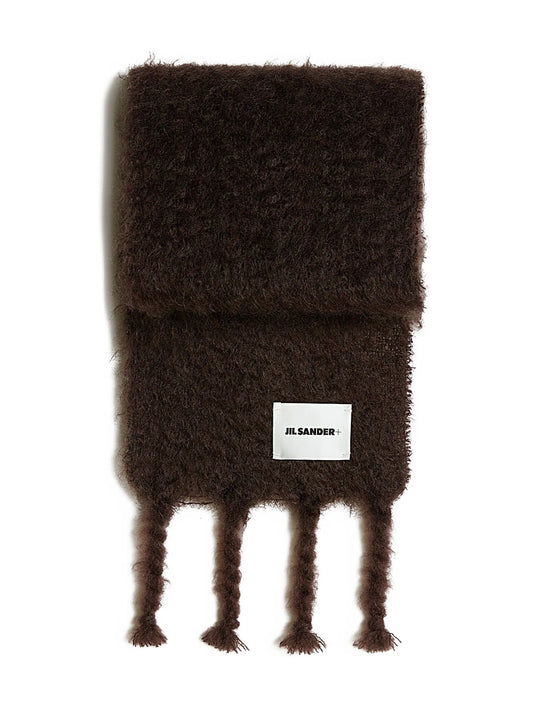 logo-patch scarf