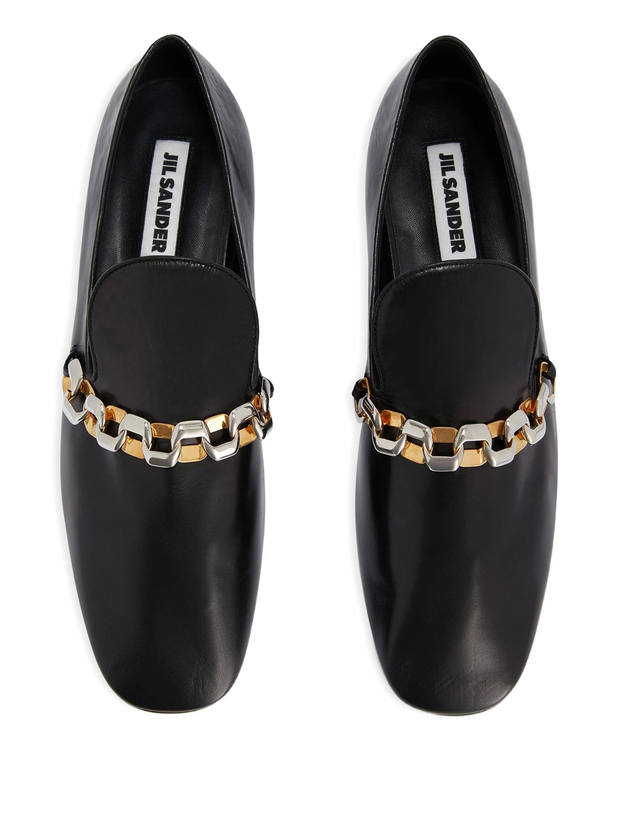 leather loafers