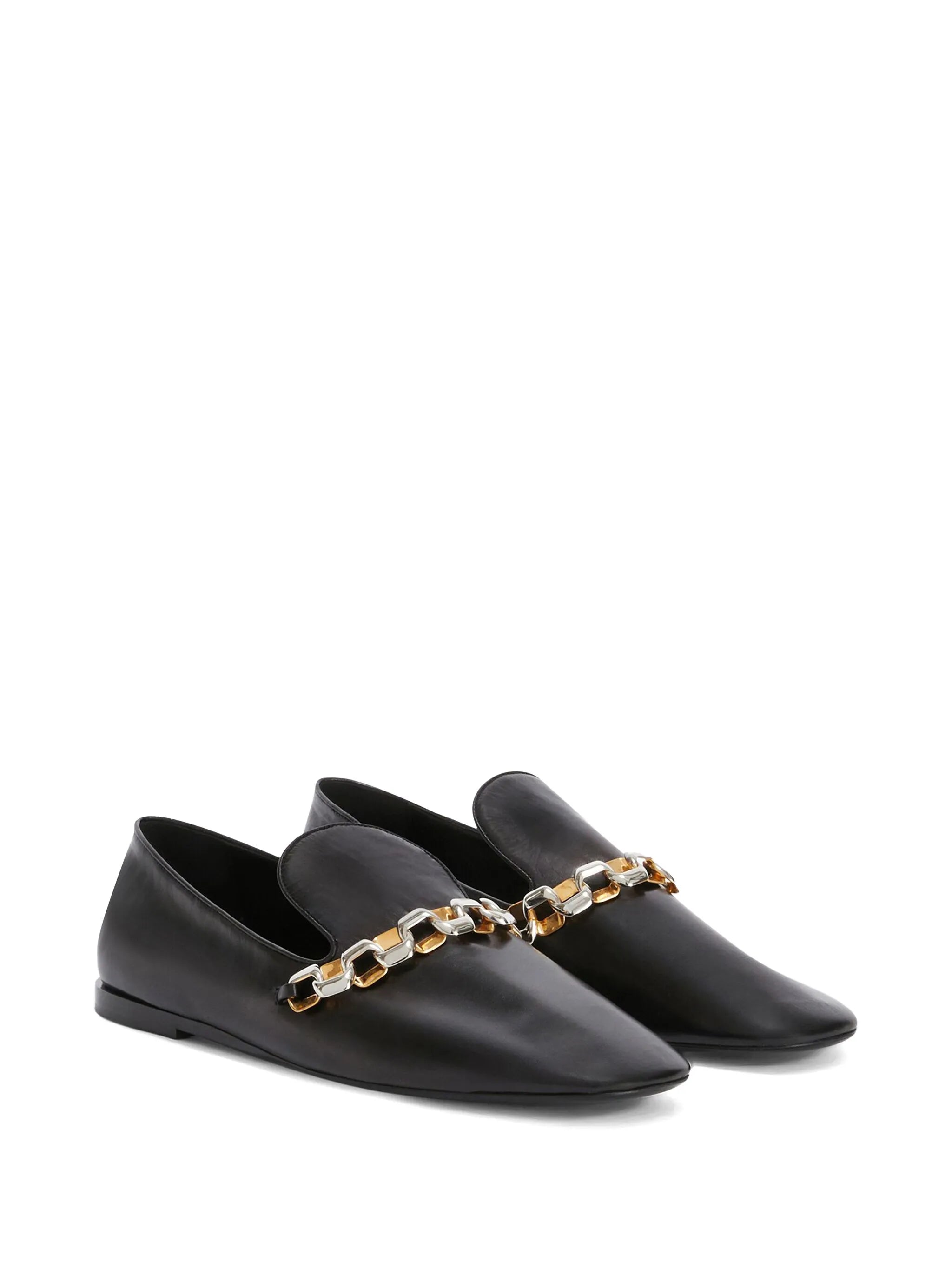 leather loafers