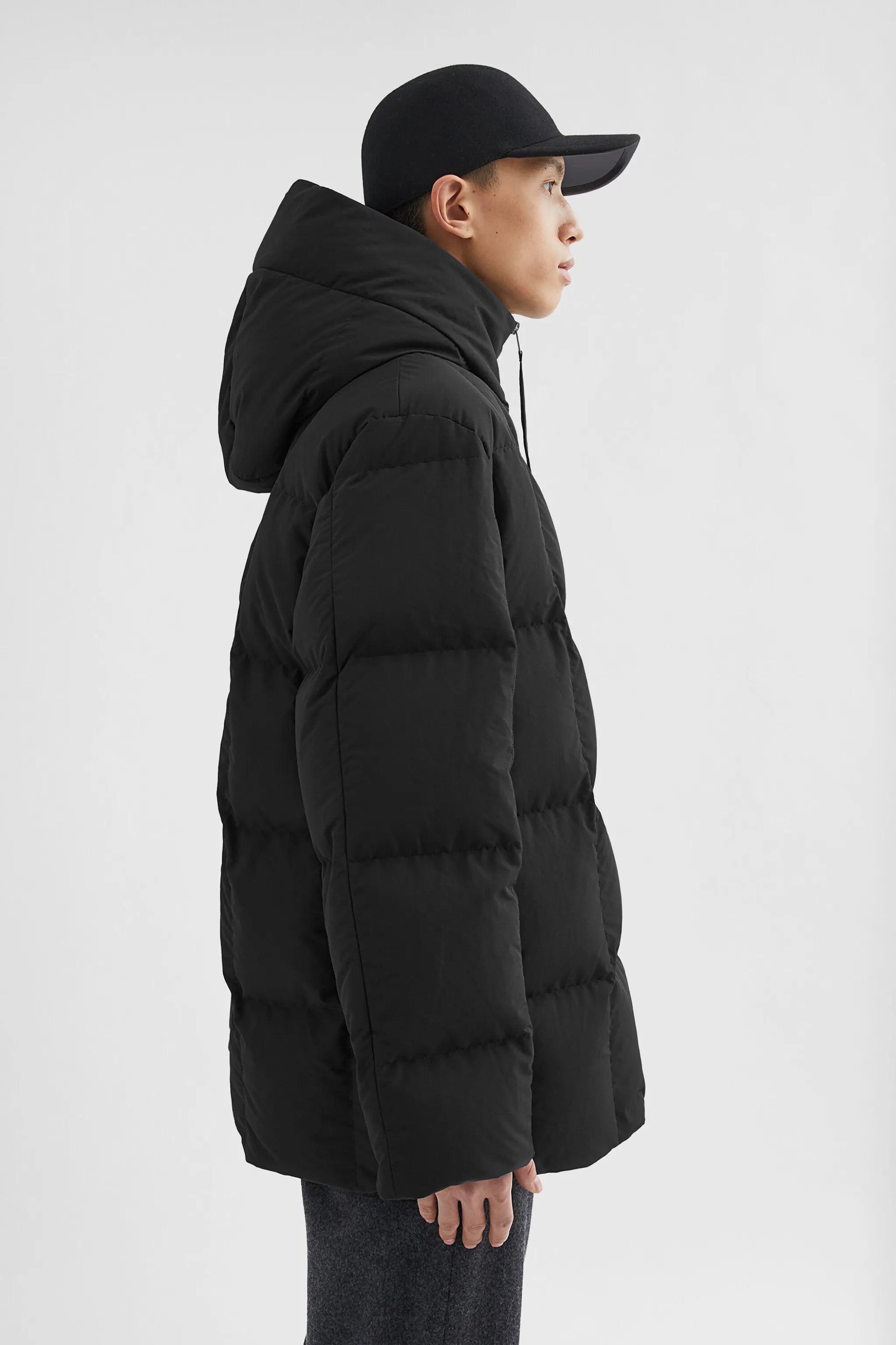 quilted down jacket