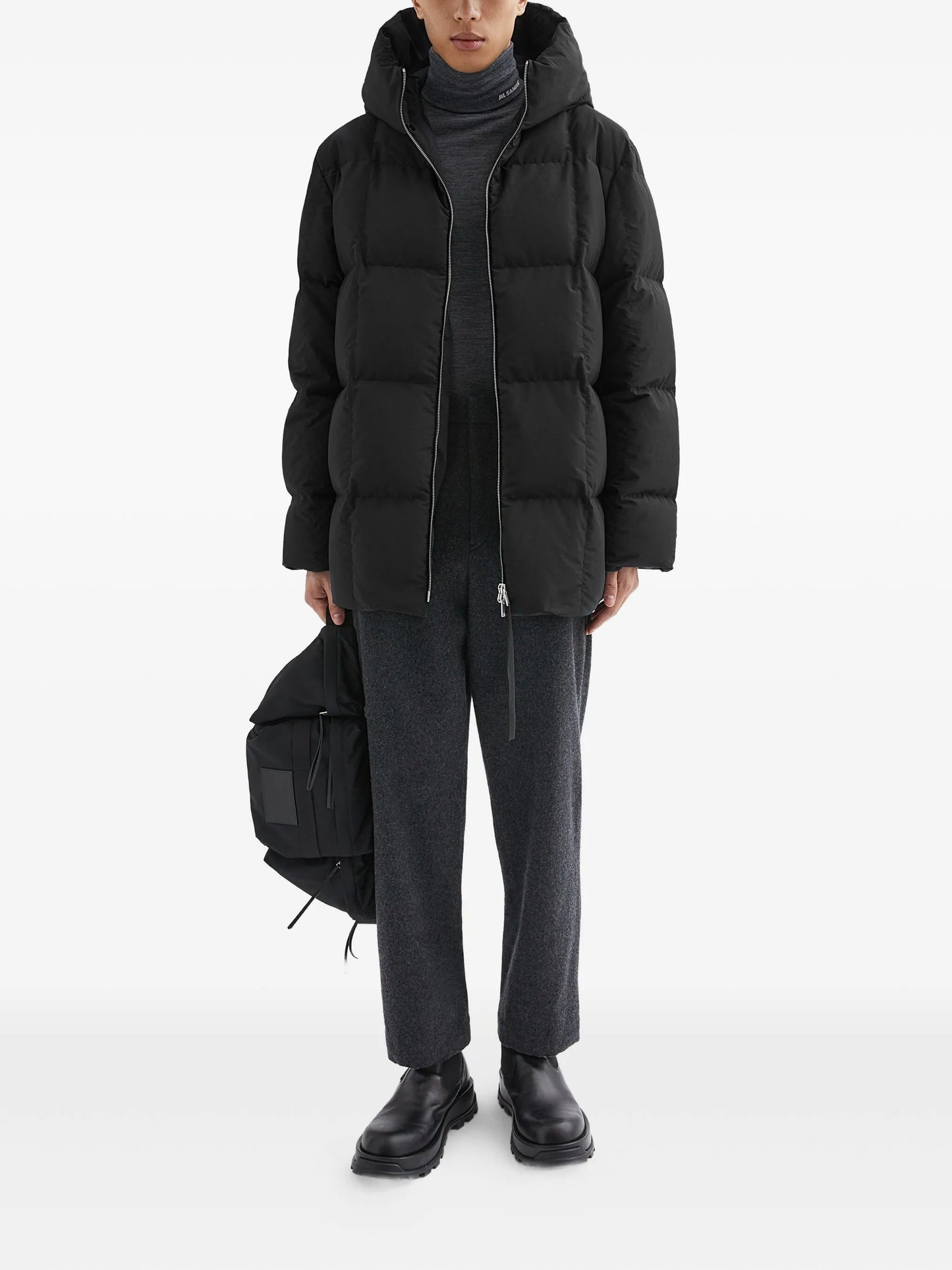 quilted down jacket
