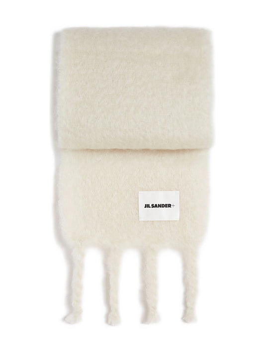 logo-patch scarf