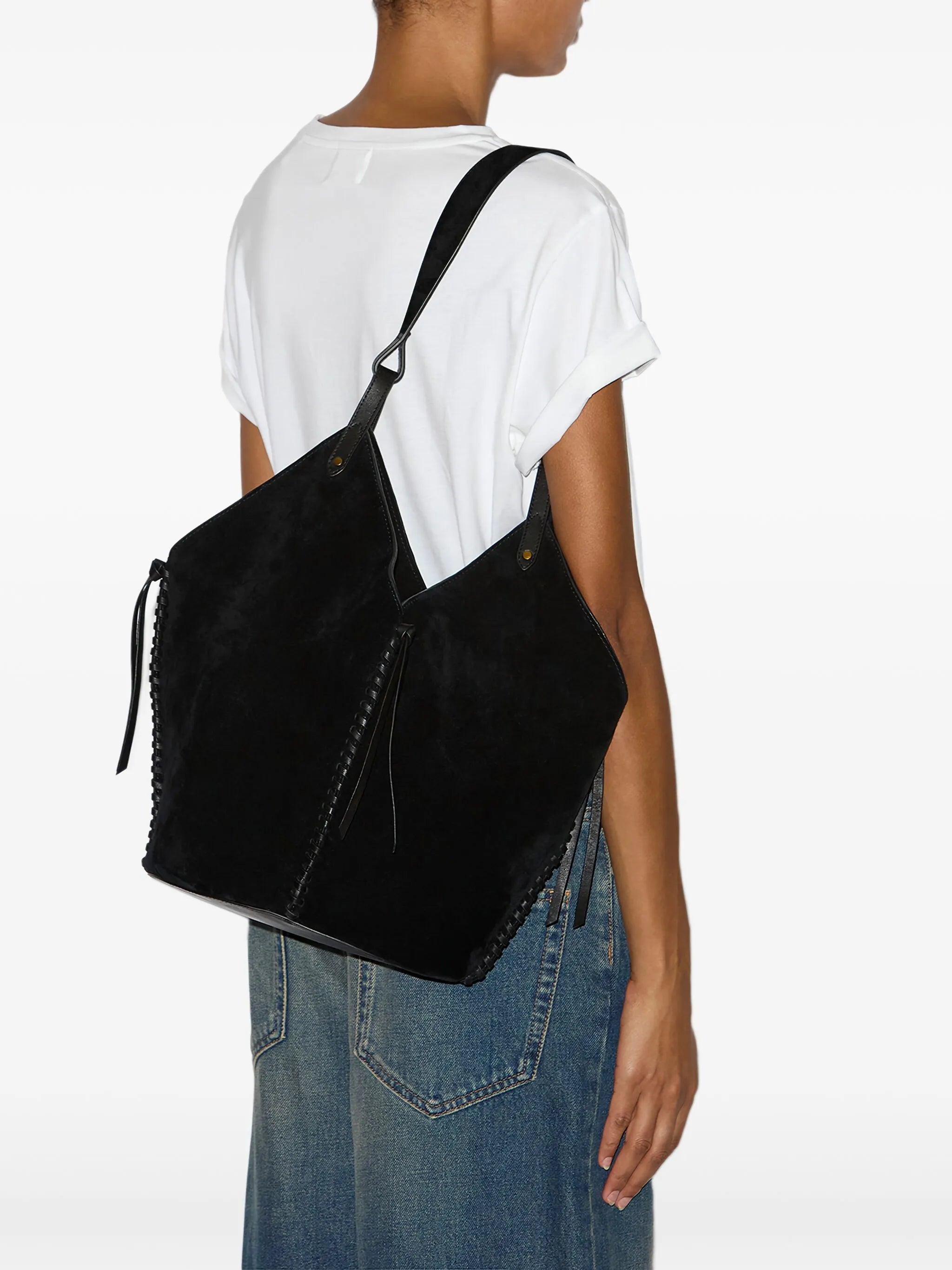 Tampa suede tote bag