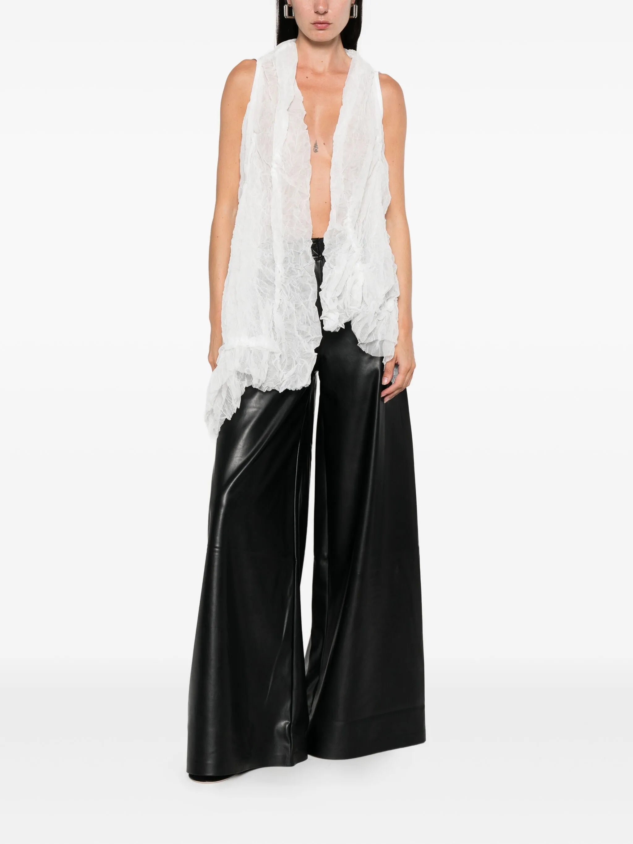 wide-leg trousers