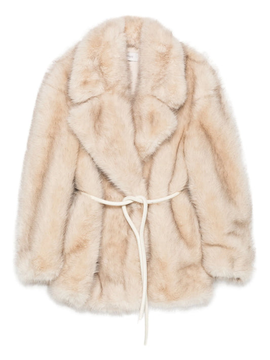Rosaria faux-fur coat