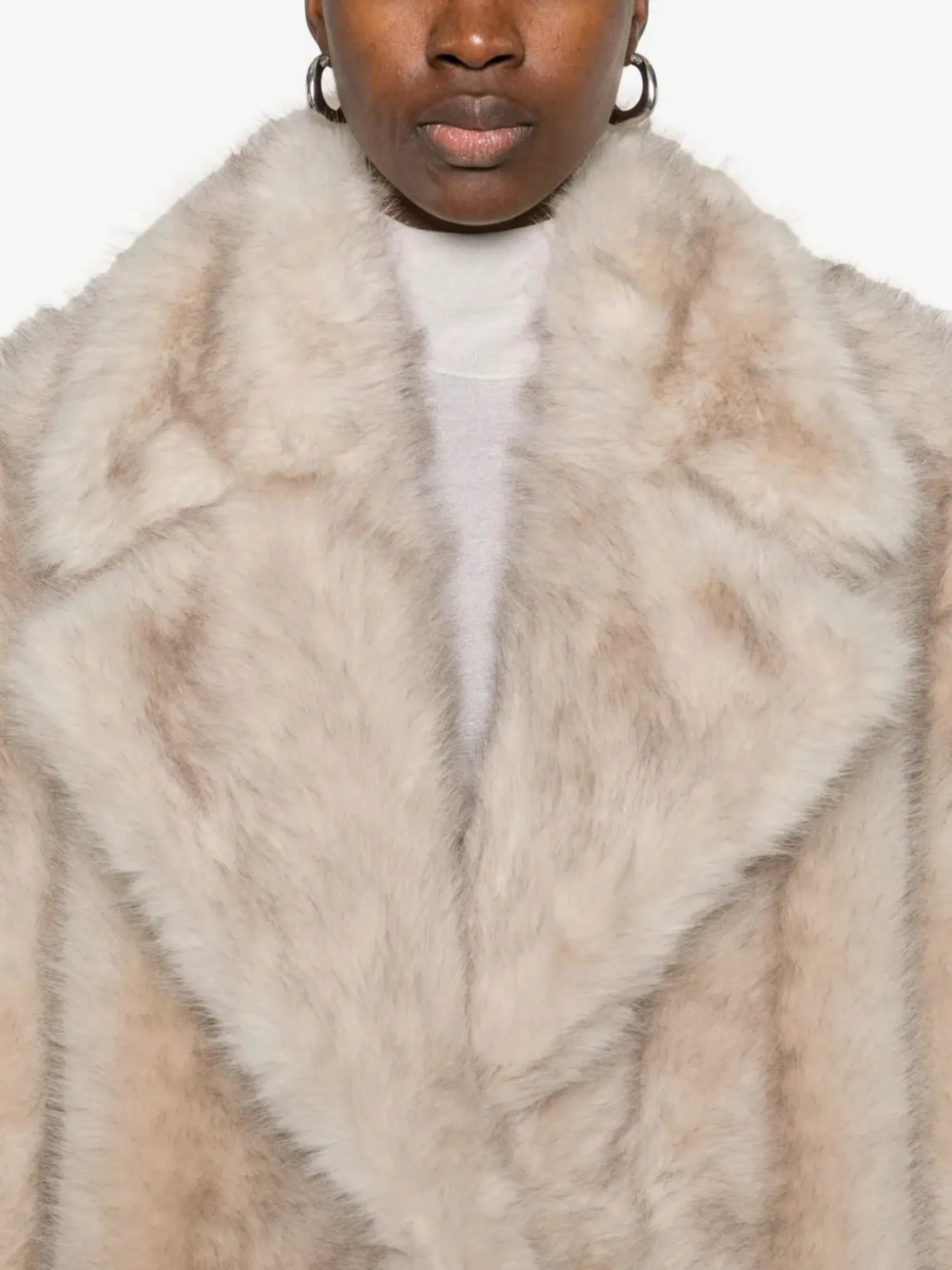 Rosaria faux-fur coat