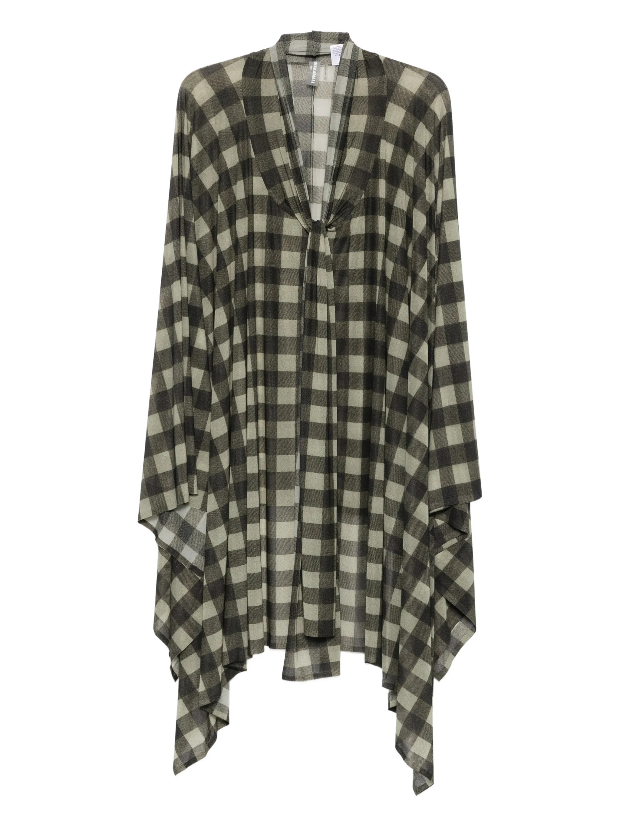 Midcalf plaid pleated dress