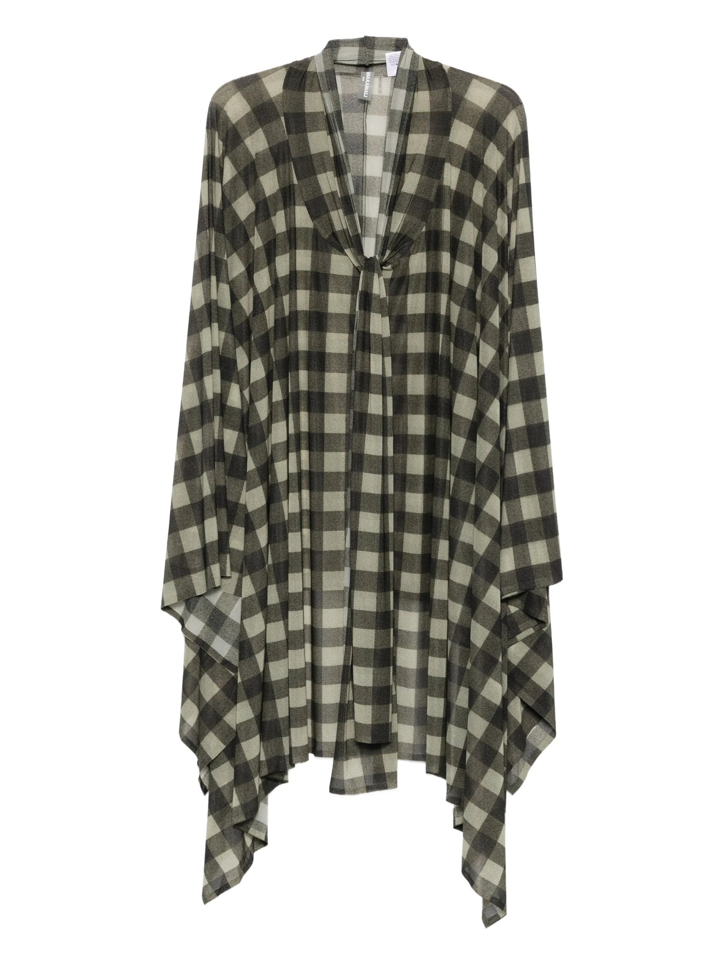 Midcalf plaid pleated dress