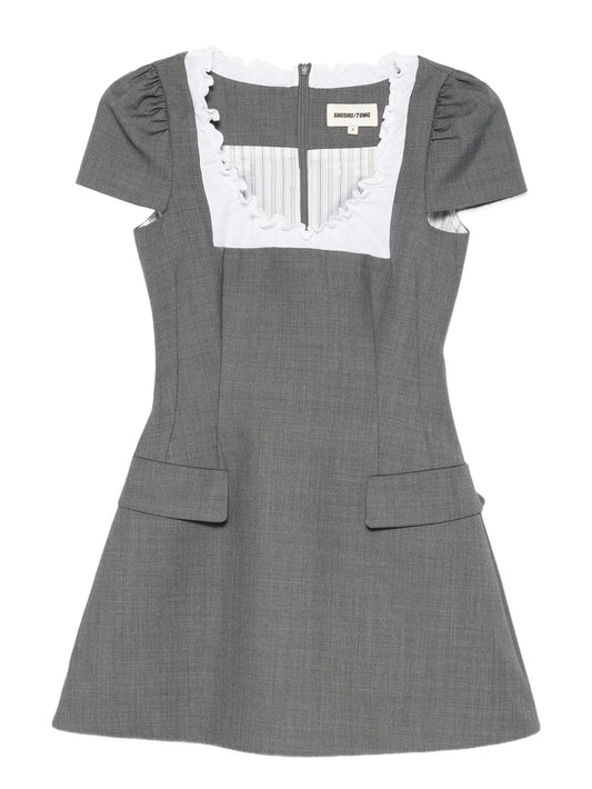 short sleeve mini dress