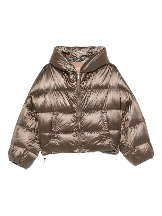 Spaceca quilted hooded jacket