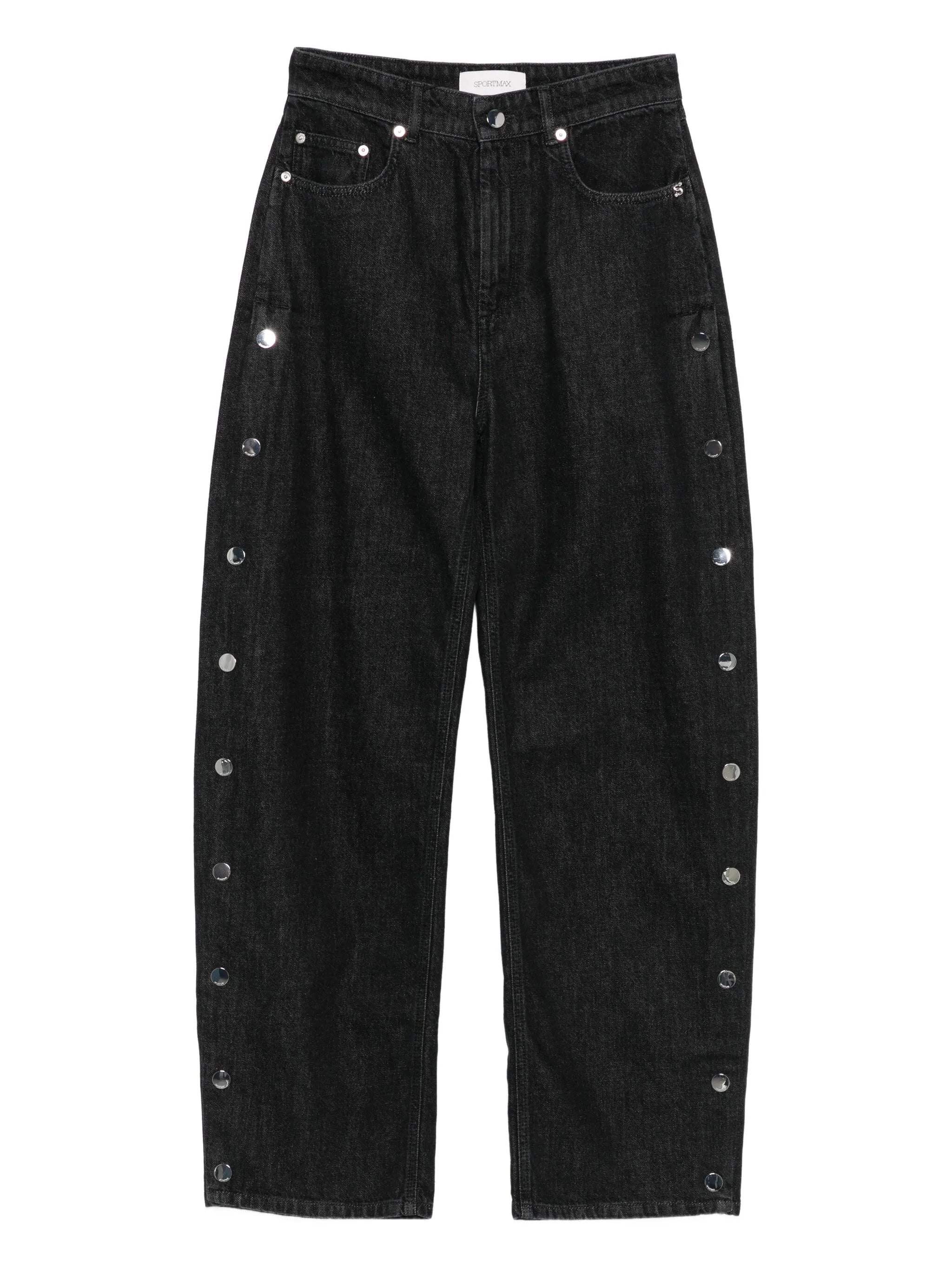 Galante side-button jeans