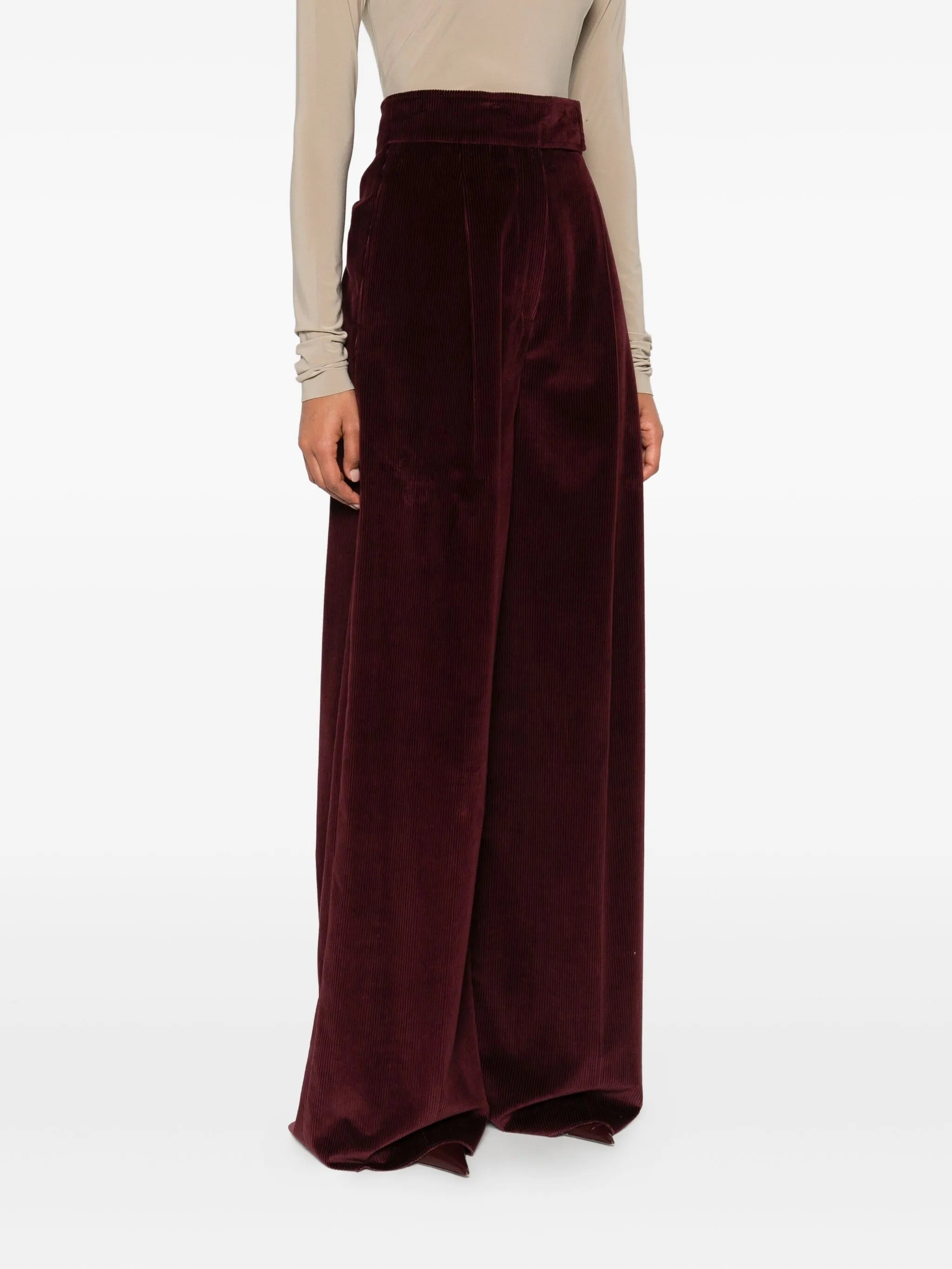 Bosso pleated trousers