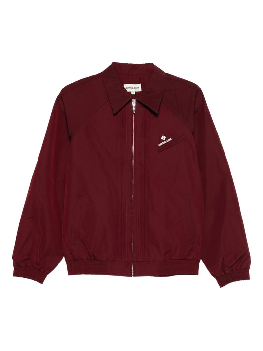 logo-detail track jacket