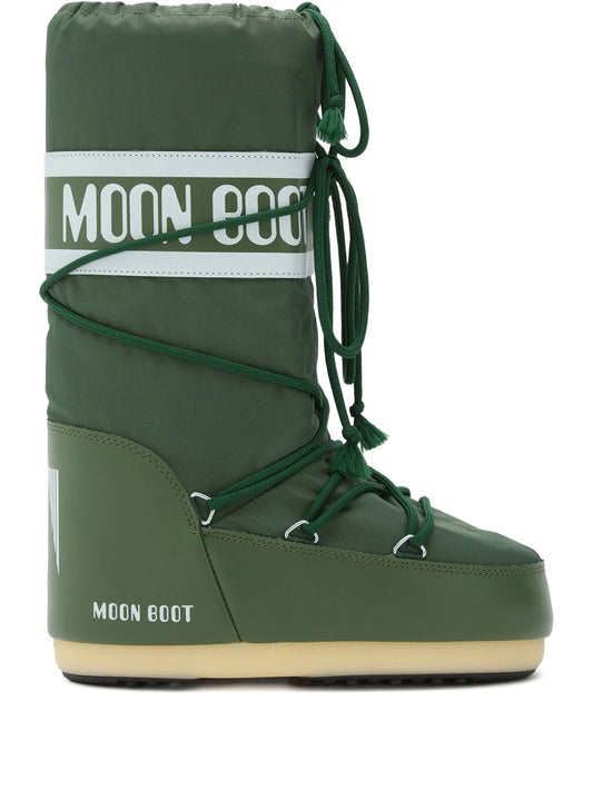 Icon lace-up padded boots