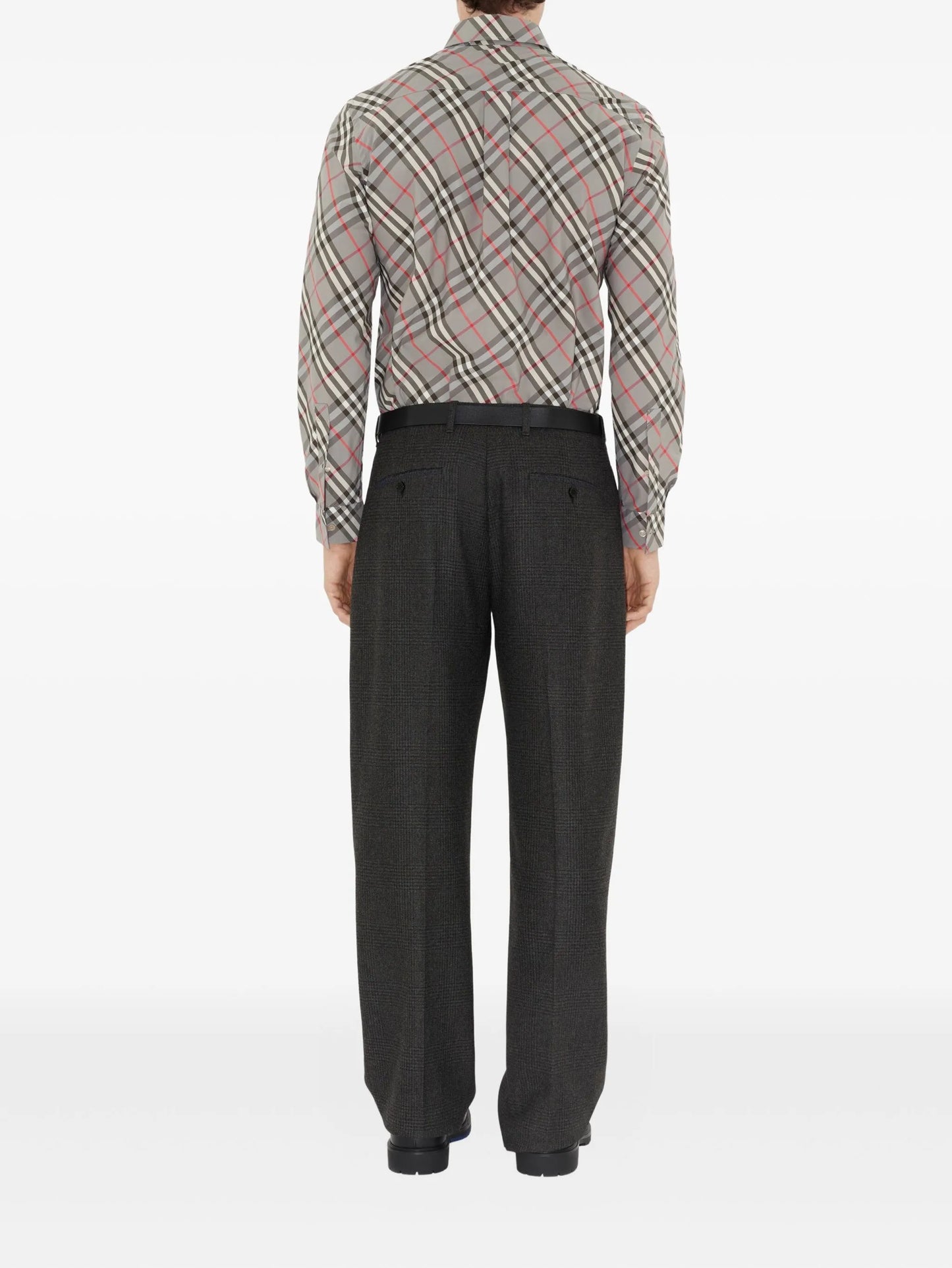 checked cotton shirt