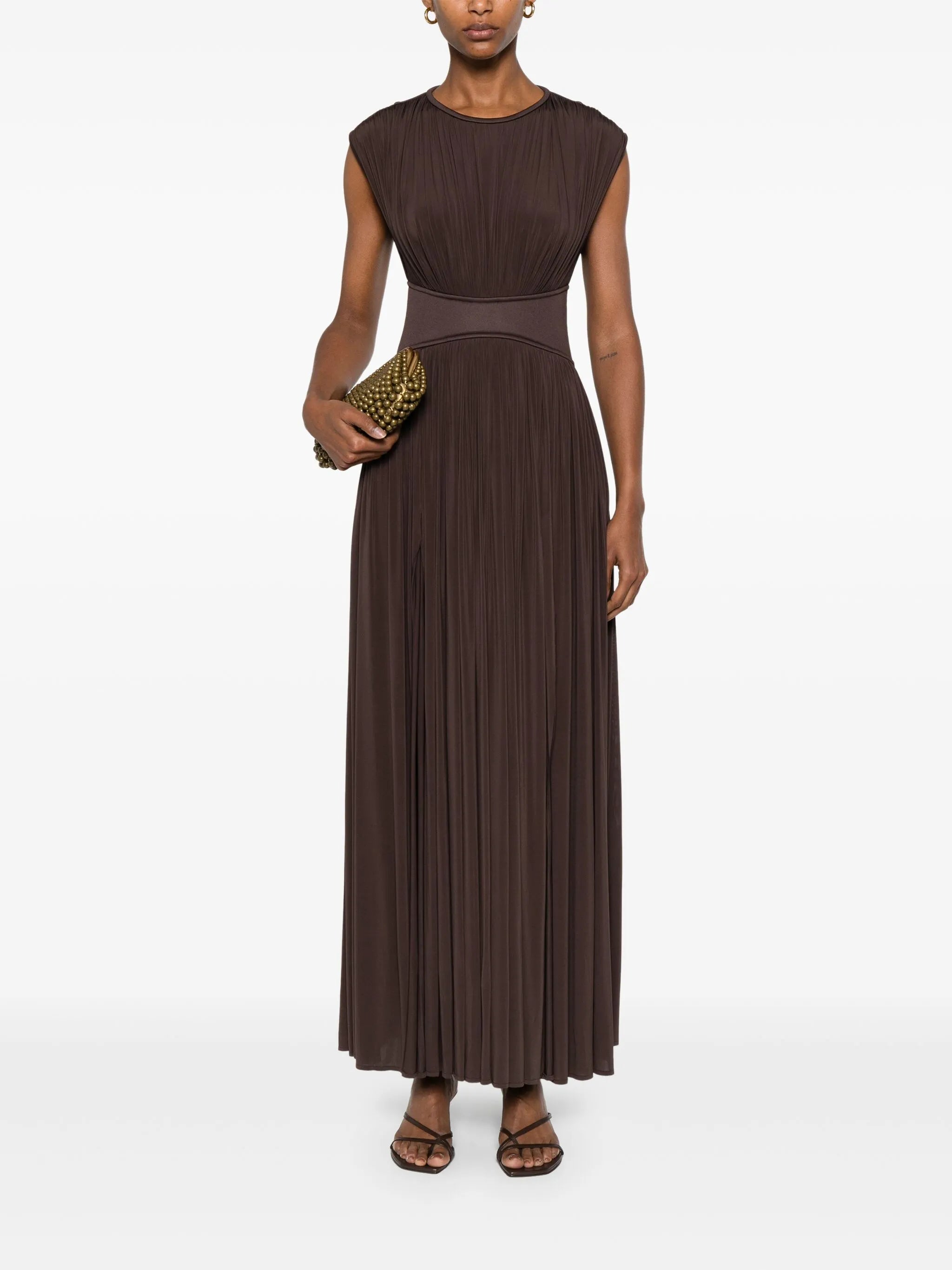 Illuminate Column maxi dress