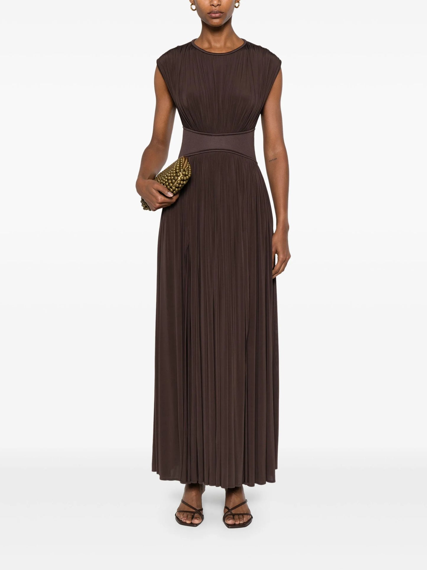 Illuminate Column maxi dress