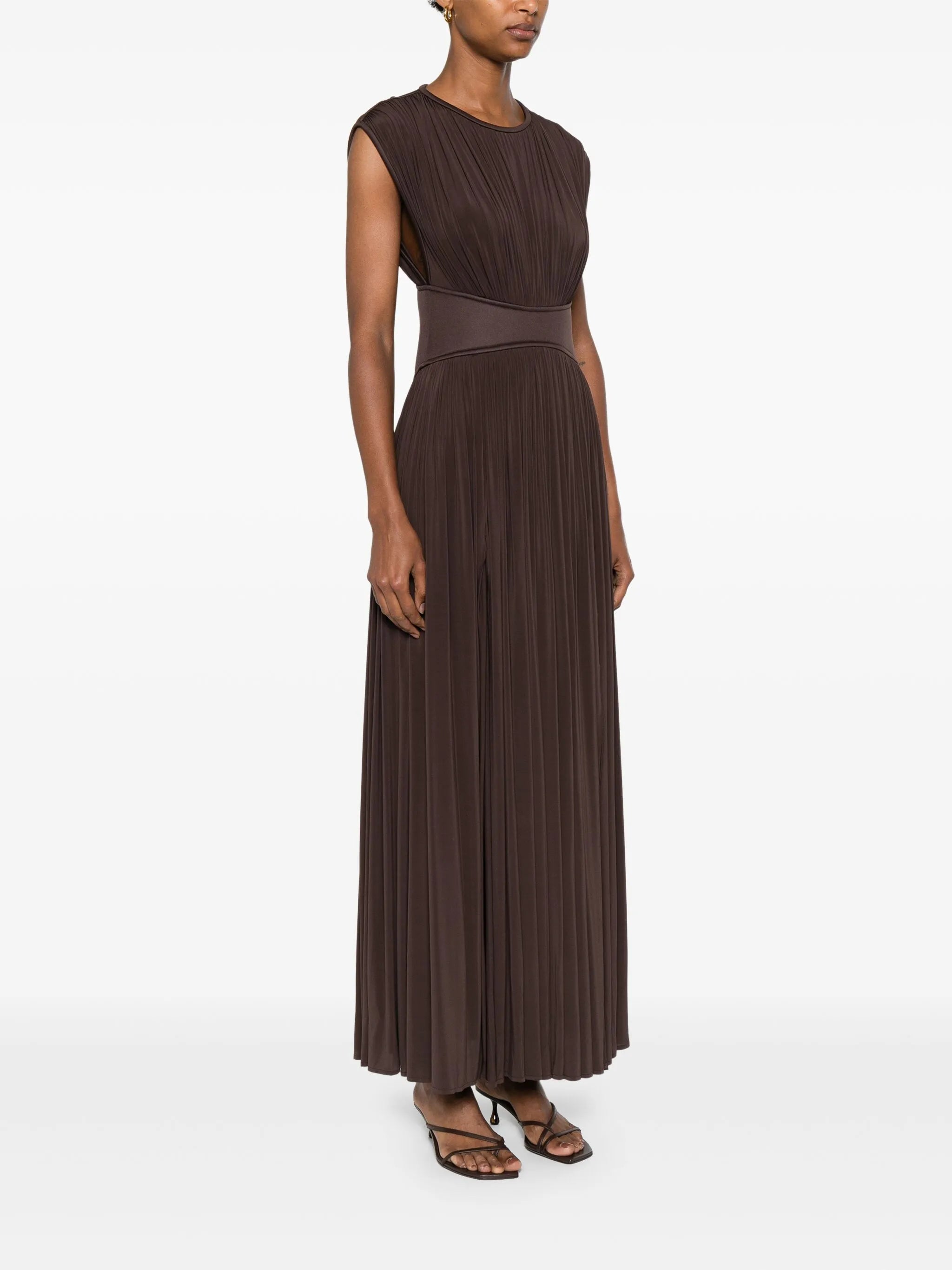 Illuminate Column maxi dress