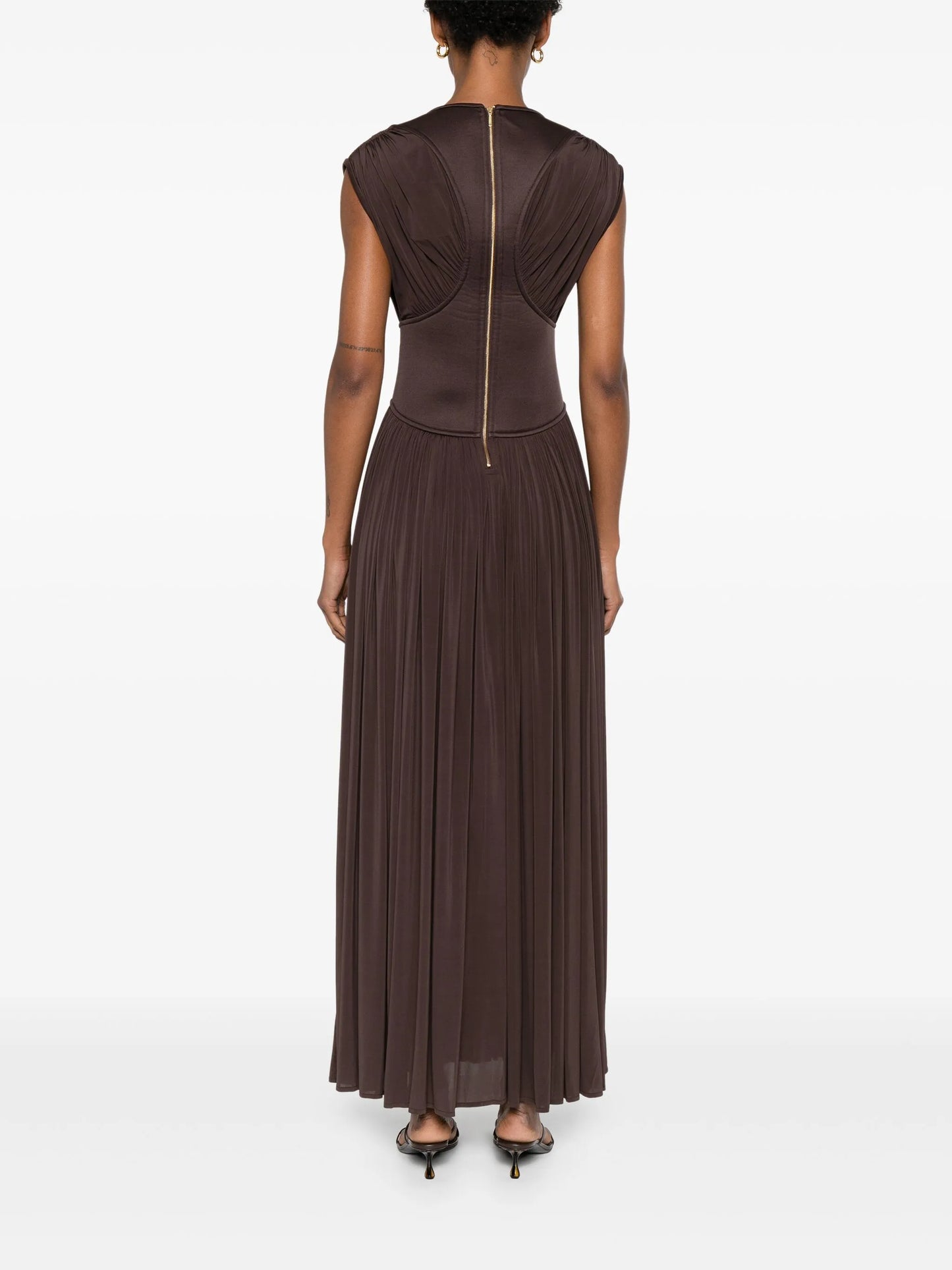 Illuminate Column maxi dress