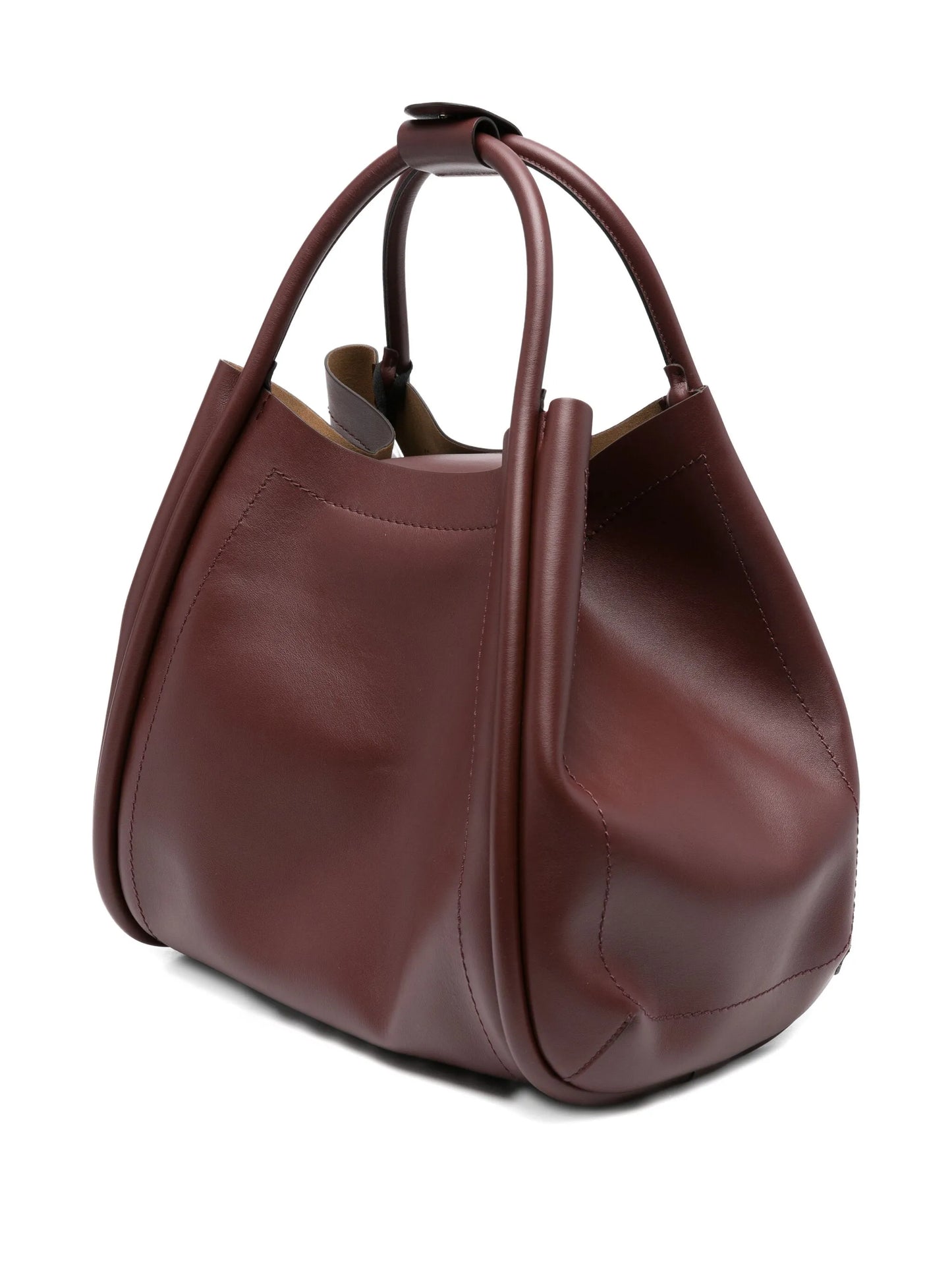 medium Marine leather tote bag
