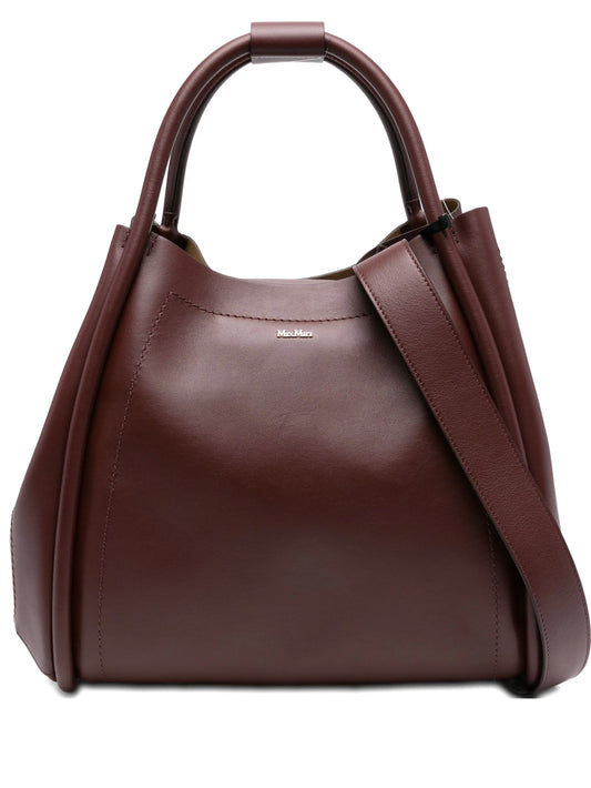 medium Marine leather tote bag