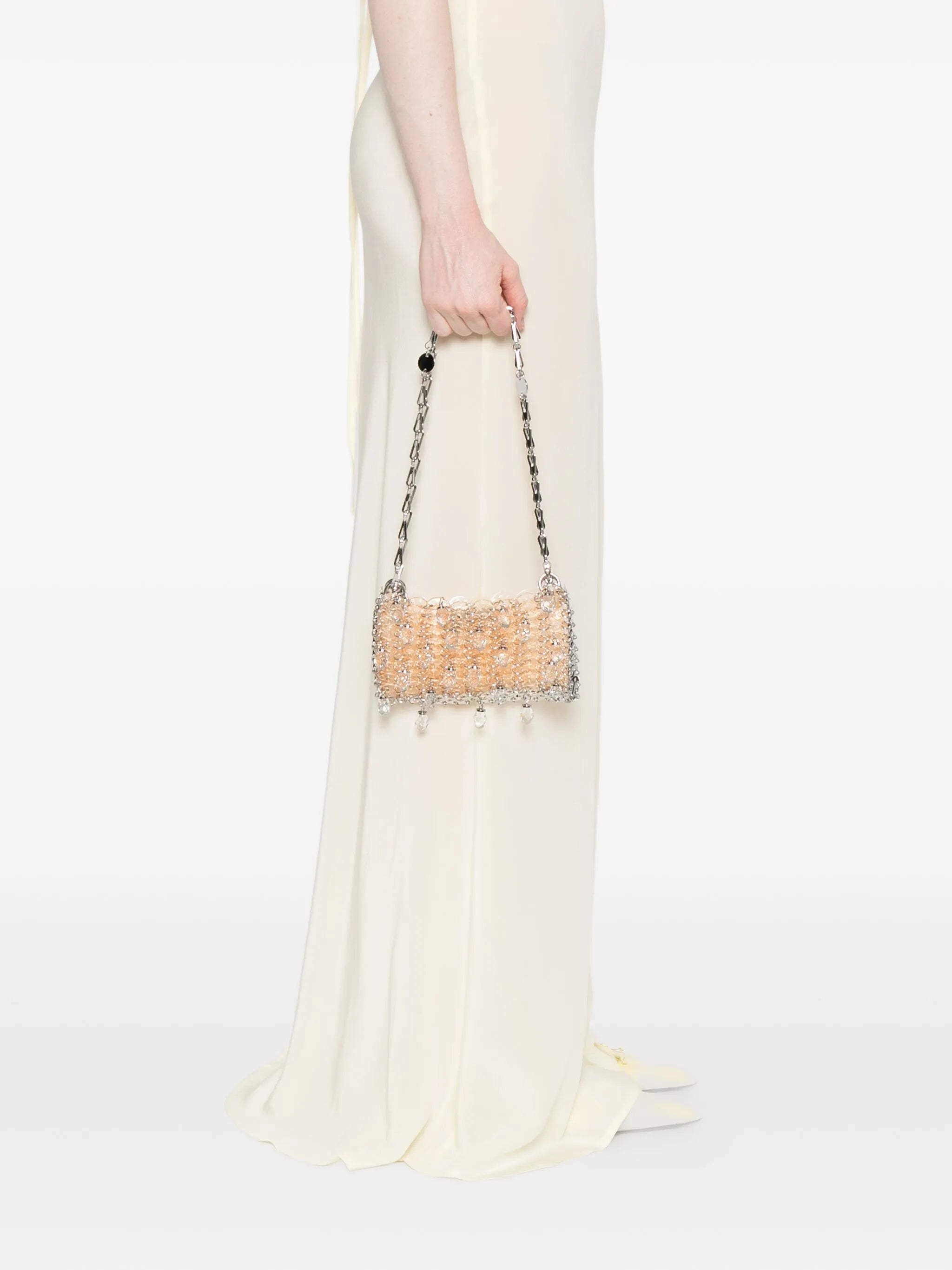 Paco 1969 disc-charm chain shoulder bag