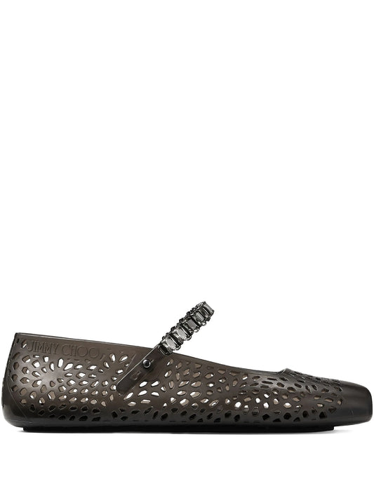 Jelly ballet flats