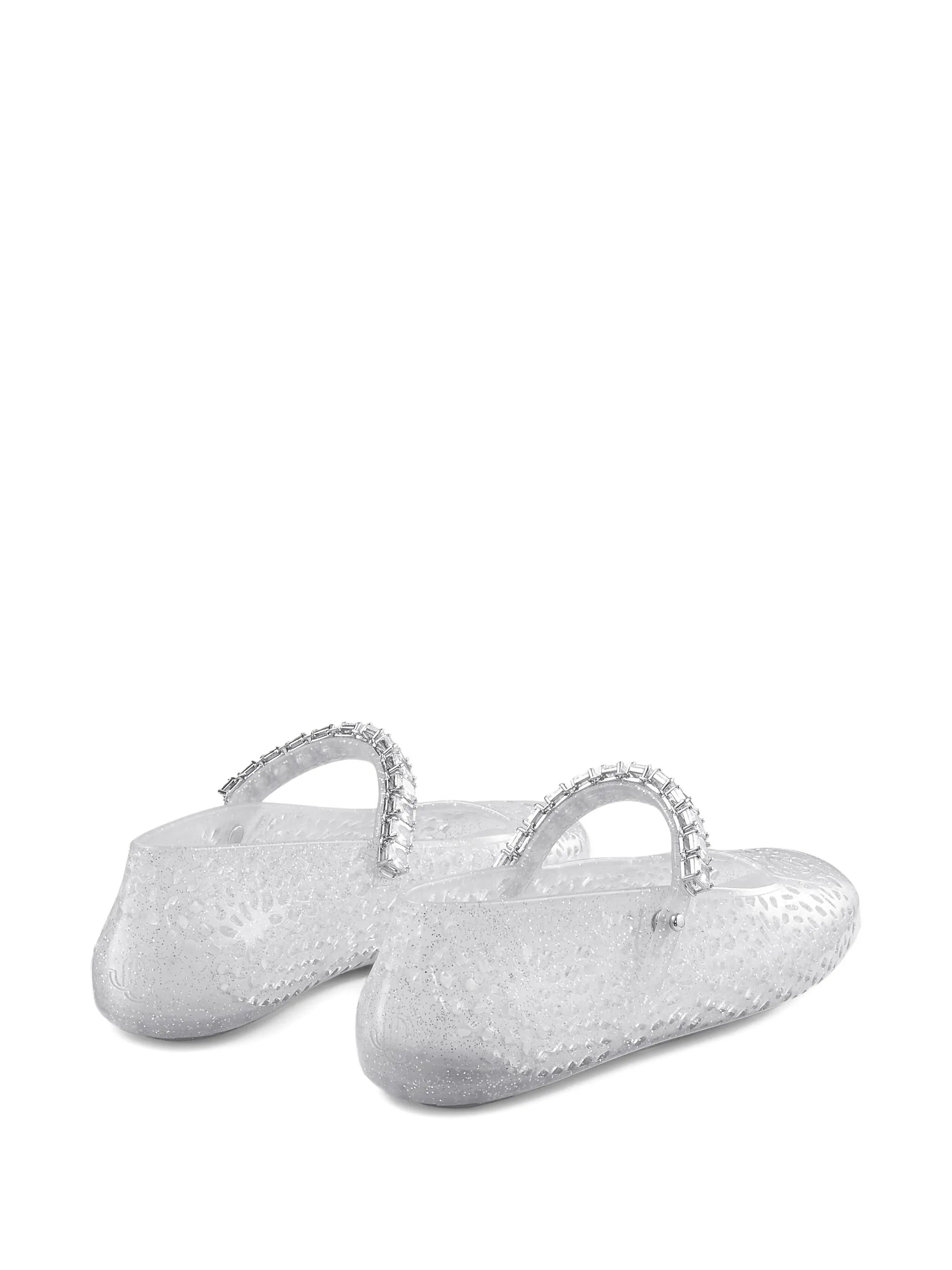 The Jelly crystal-embellished ballet flats