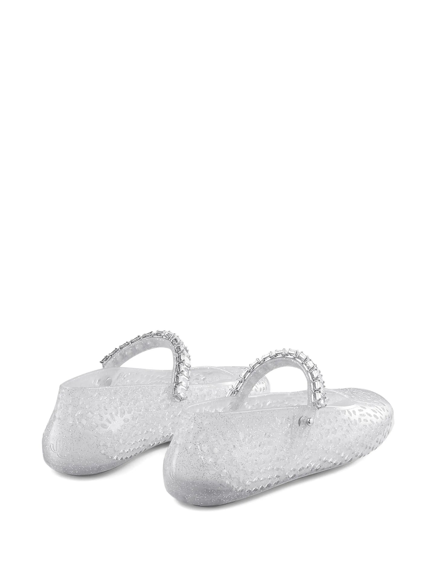The Jelly crystal-embellished ballet flats