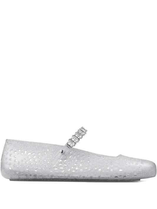 Jelly ballet flats